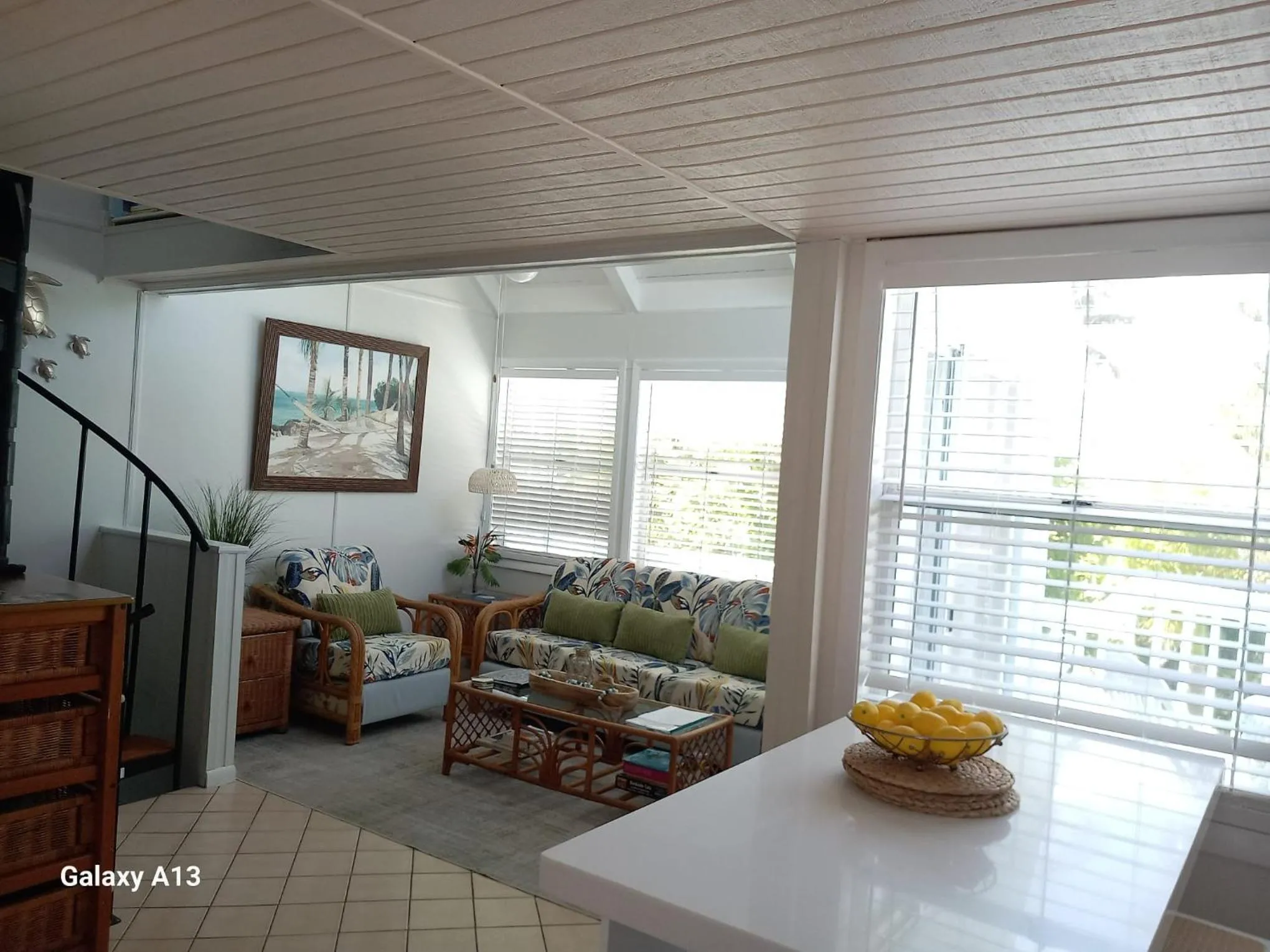 Living room in Sealofts On The Beach