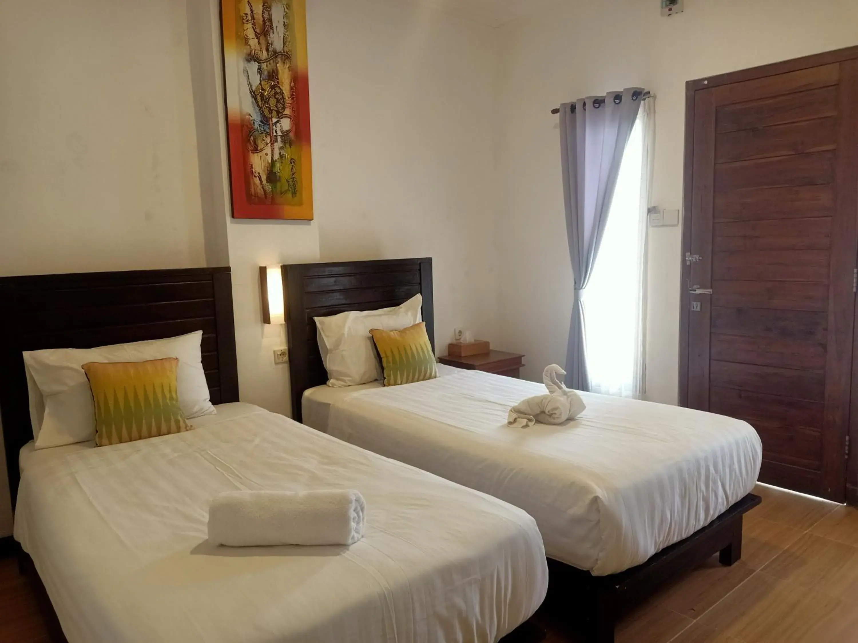 Twin Room with Garden View in Sunny Point Penida Twin Room with Garden View in Sunny Point Penida