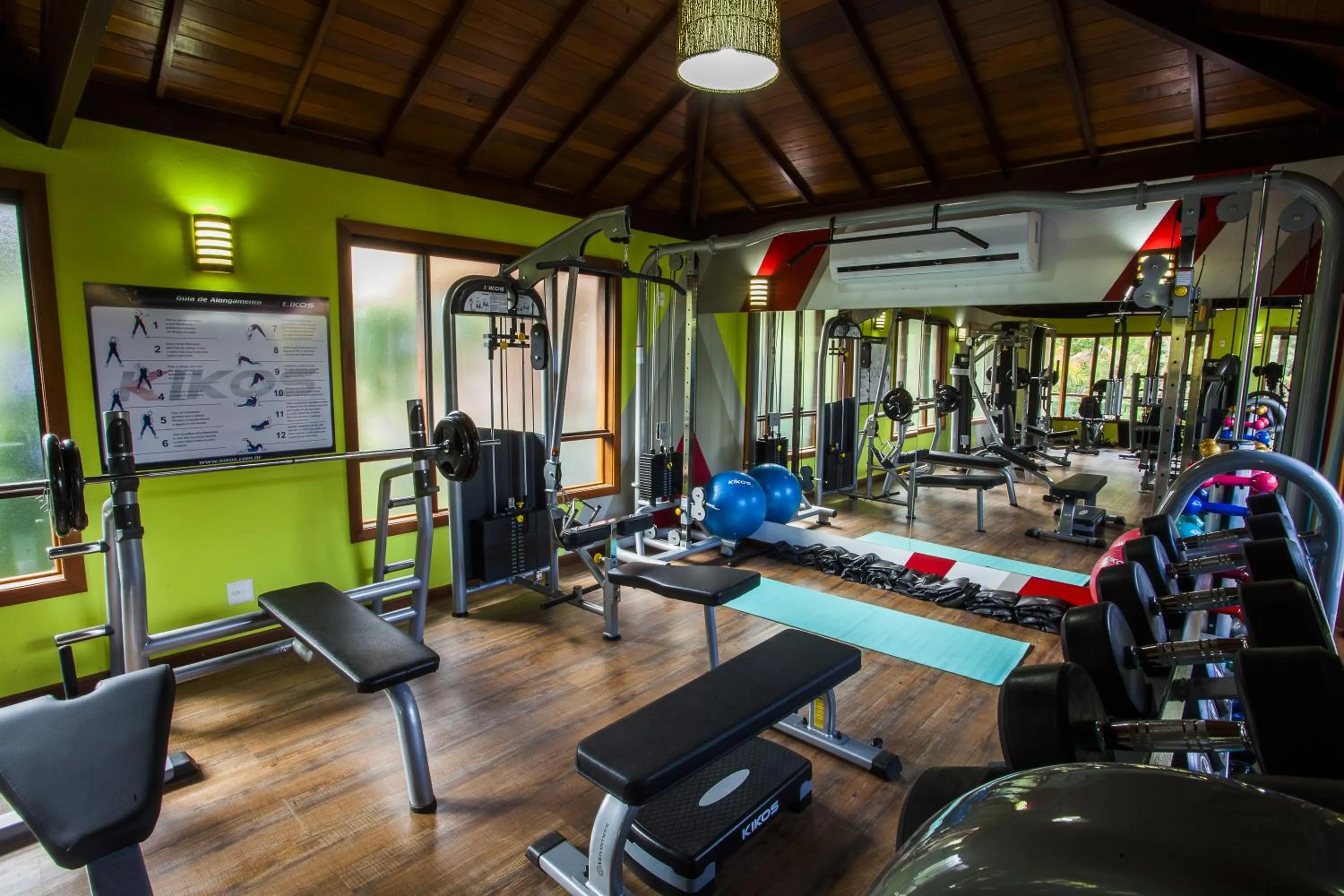 Fitness centre/facilities in Eco Resort Serra Imperial