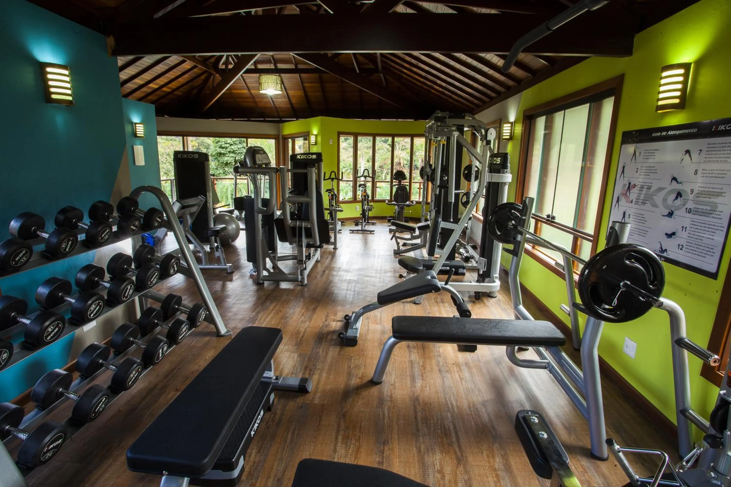 Fitness centre/facilities in Eco Resort Serra Imperial