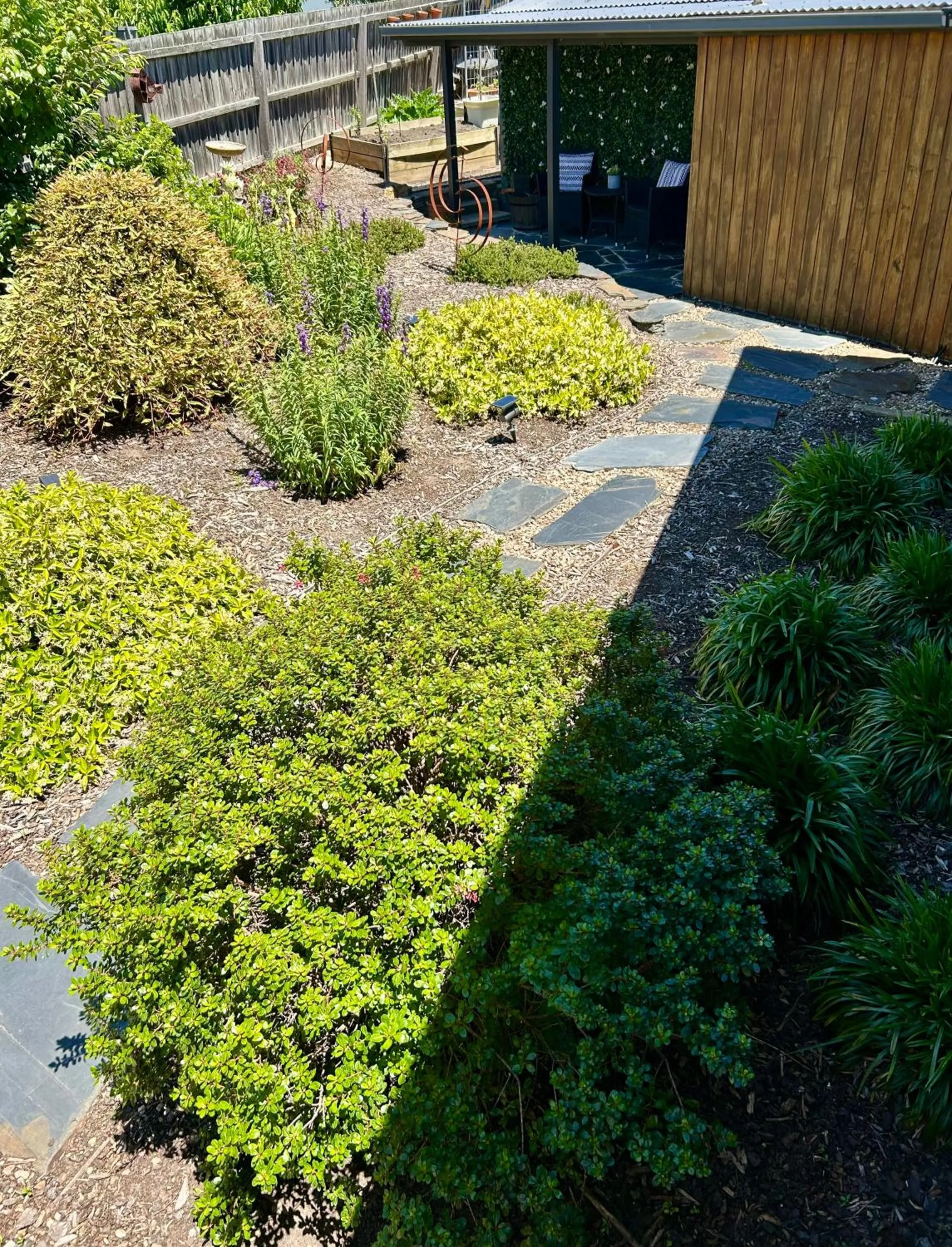 Garden in The Cosy Bungalow