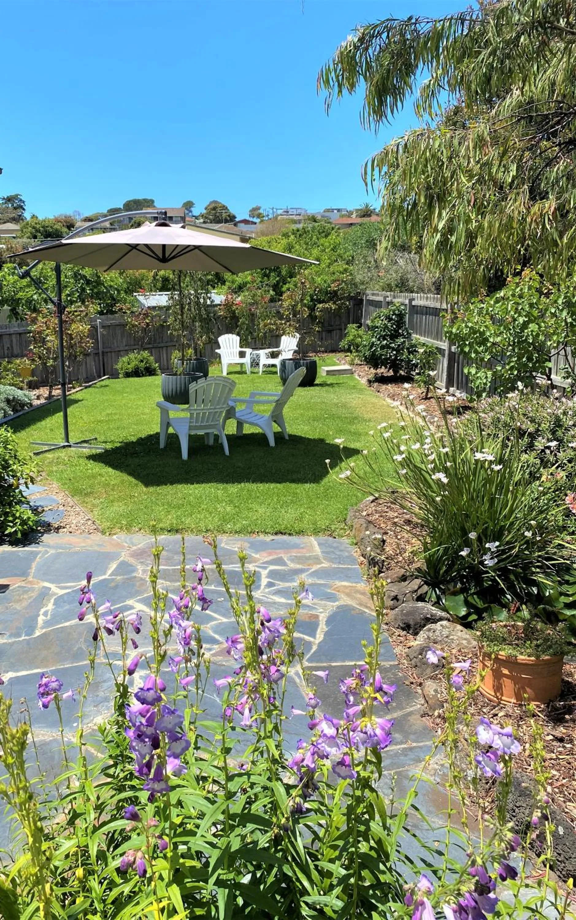 Garden in The Cosy Bungalow