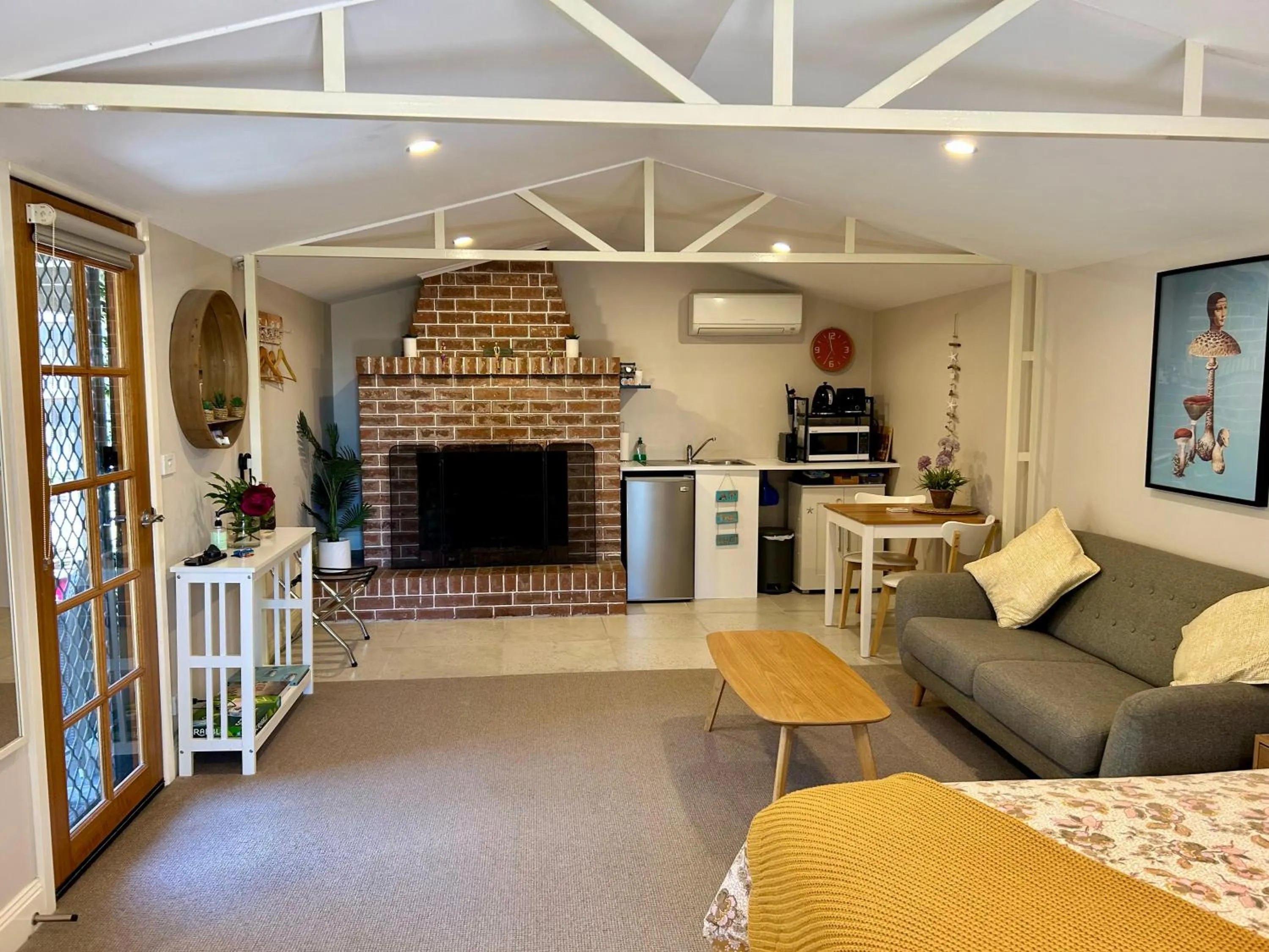 Living room in The Cosy Bungalow
