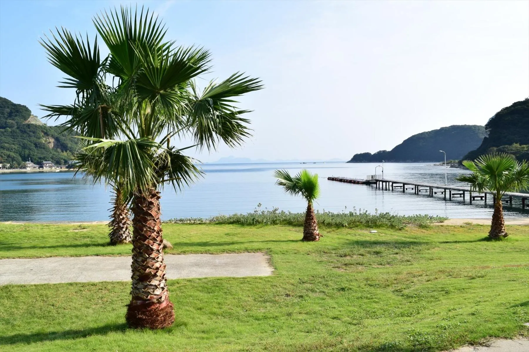 Garden in Sea Tiger Island Inn Shodoshima