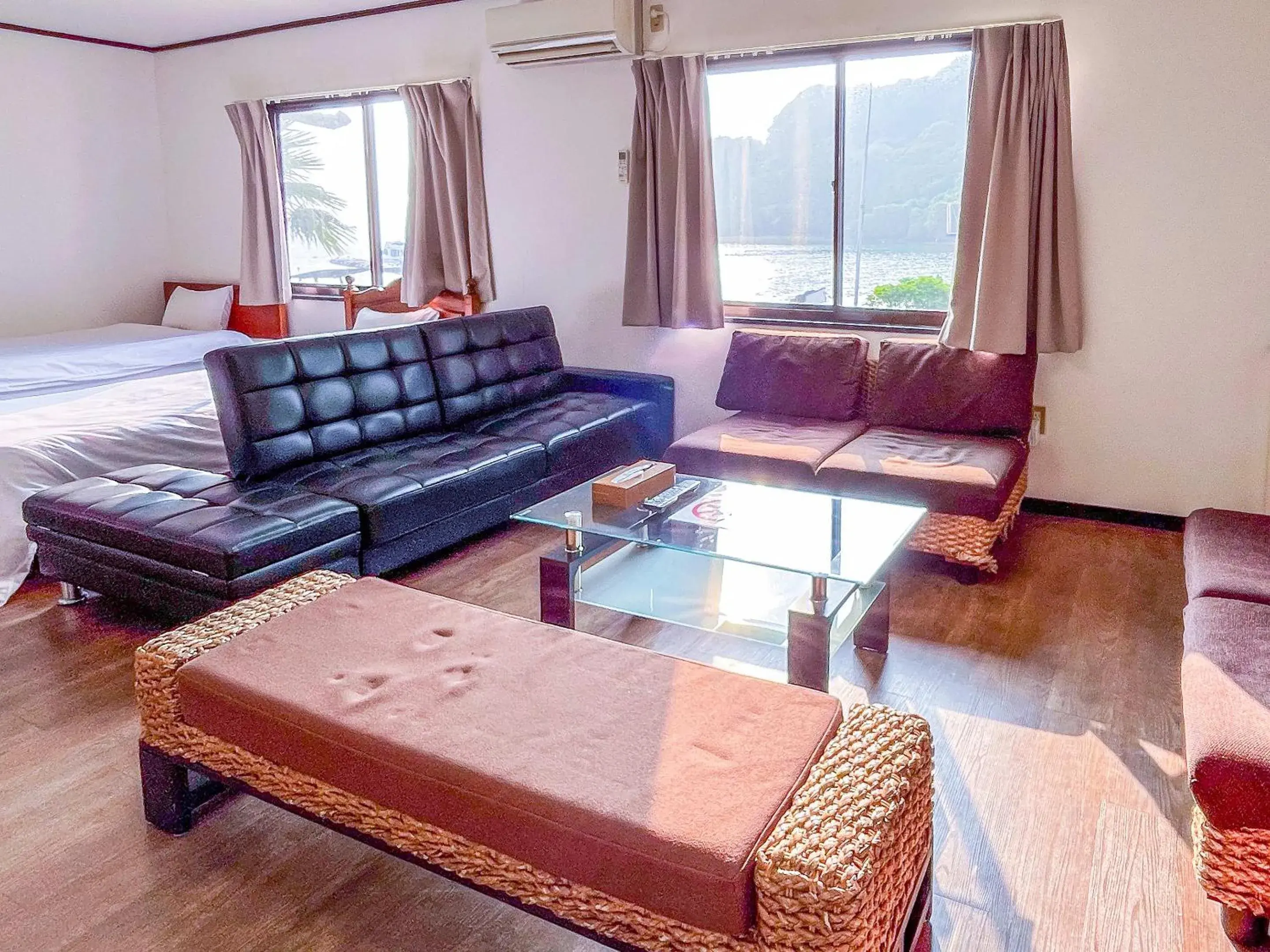 Photo of the whole room, Bed in Sea Tiger Island Inn Shodoshima Photo of the whole room, Bed in Sea Tiger Island Inn Shodoshima