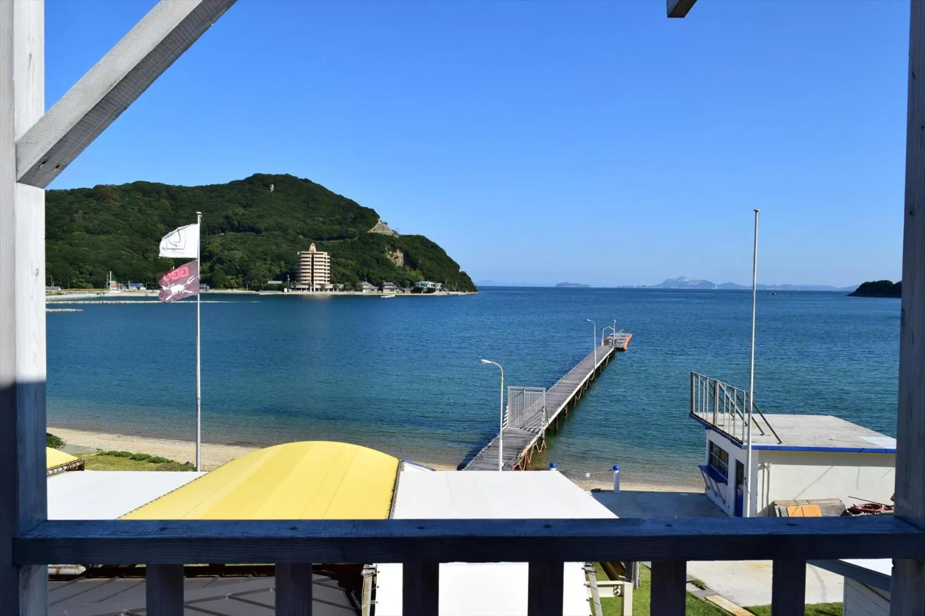 Sea view in Sea Tiger Island Inn Shodoshima