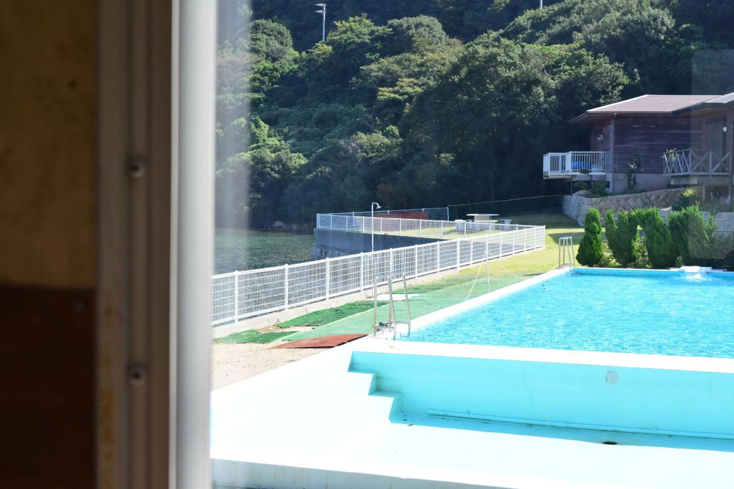 Pool view in Sea Tiger Island Inn Shodoshima