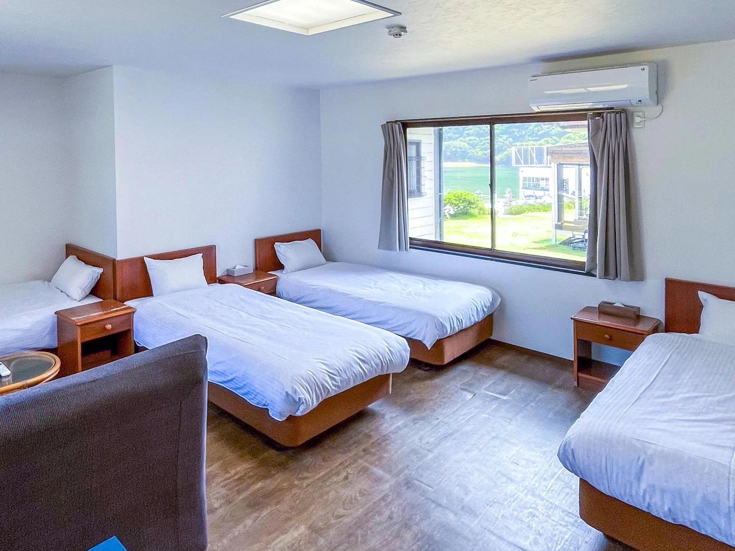 Bed in Sea Tiger Island Inn Shodoshima