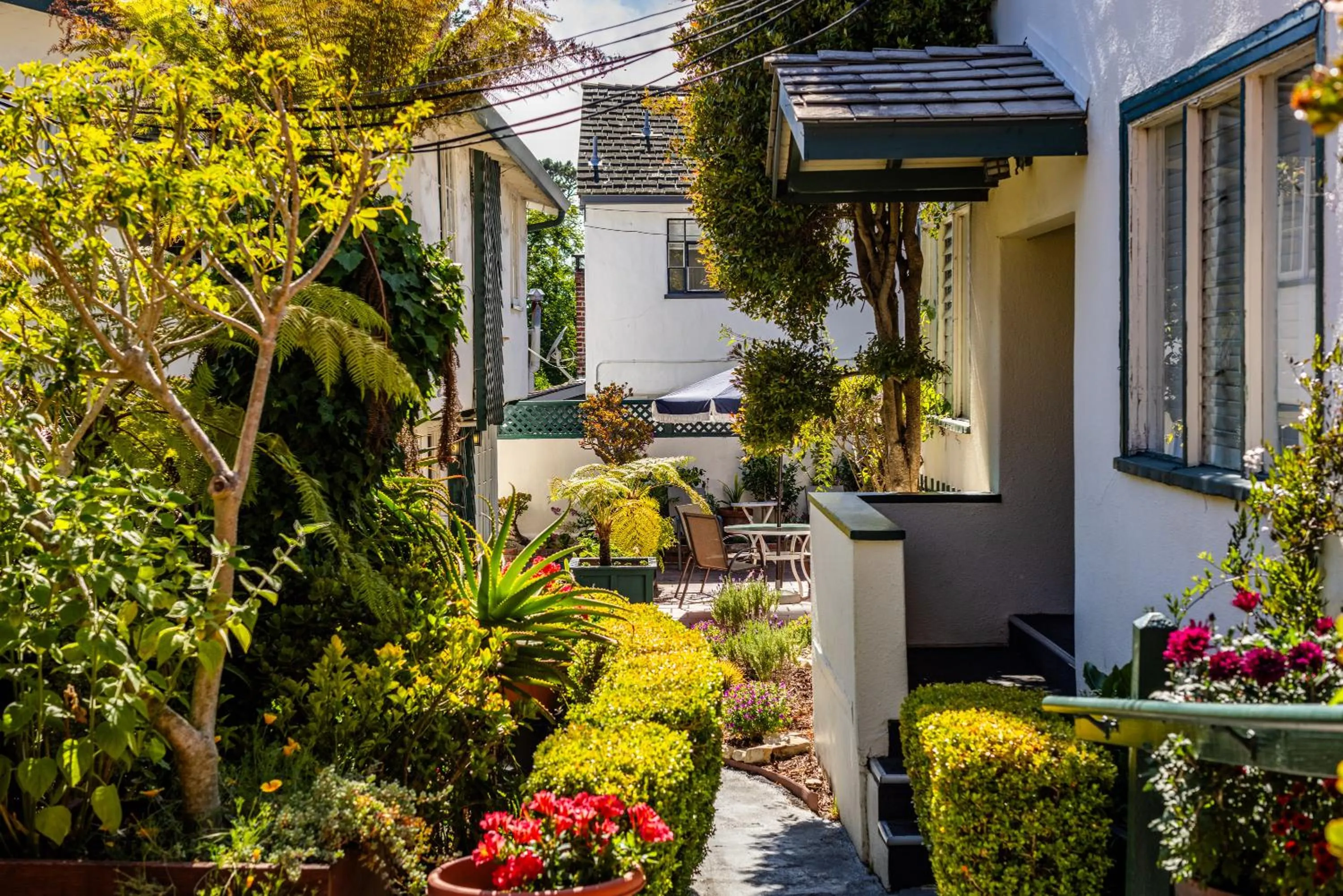 Property building in Carmel Fireplace Inn