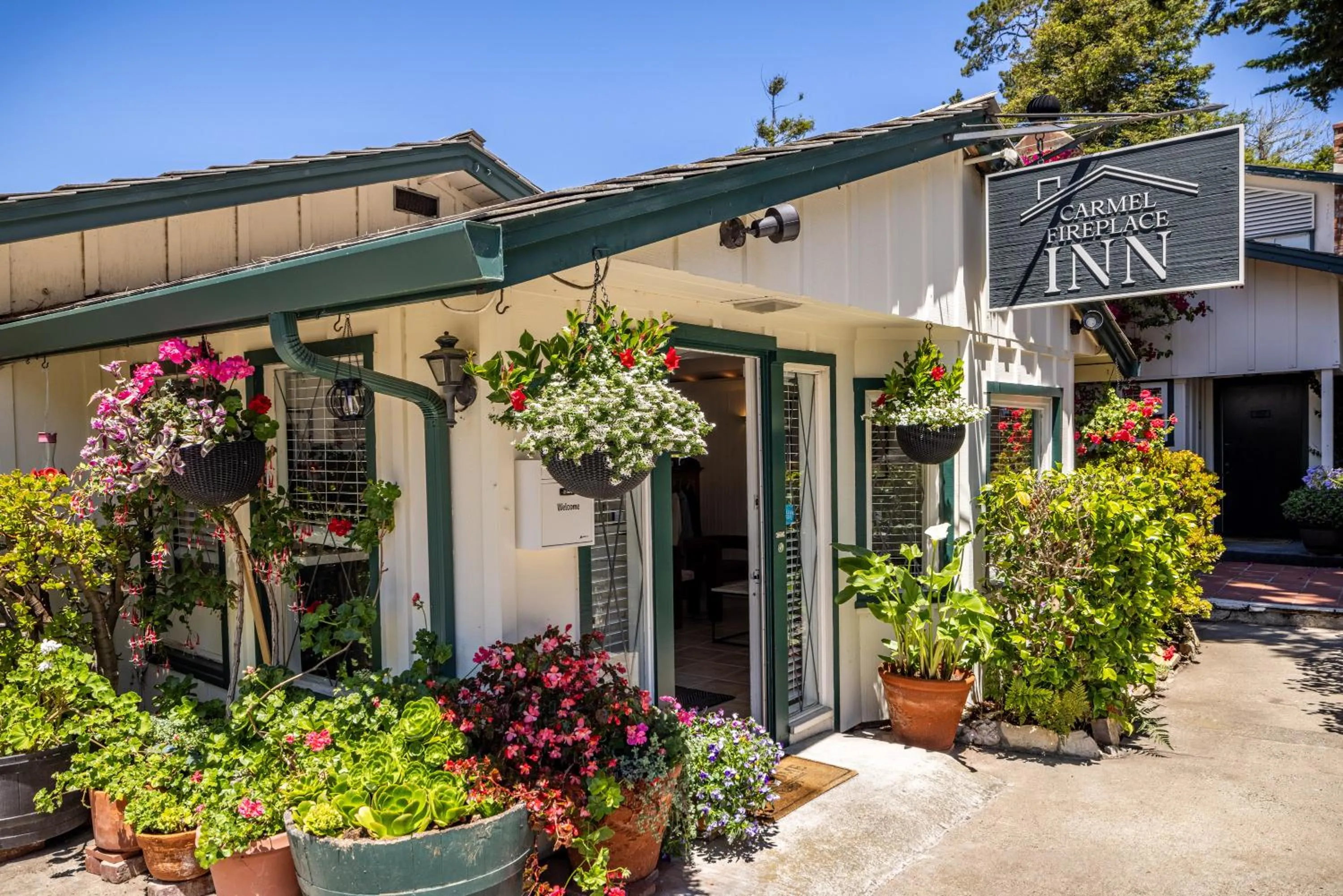 Property building in Carmel Fireplace Inn