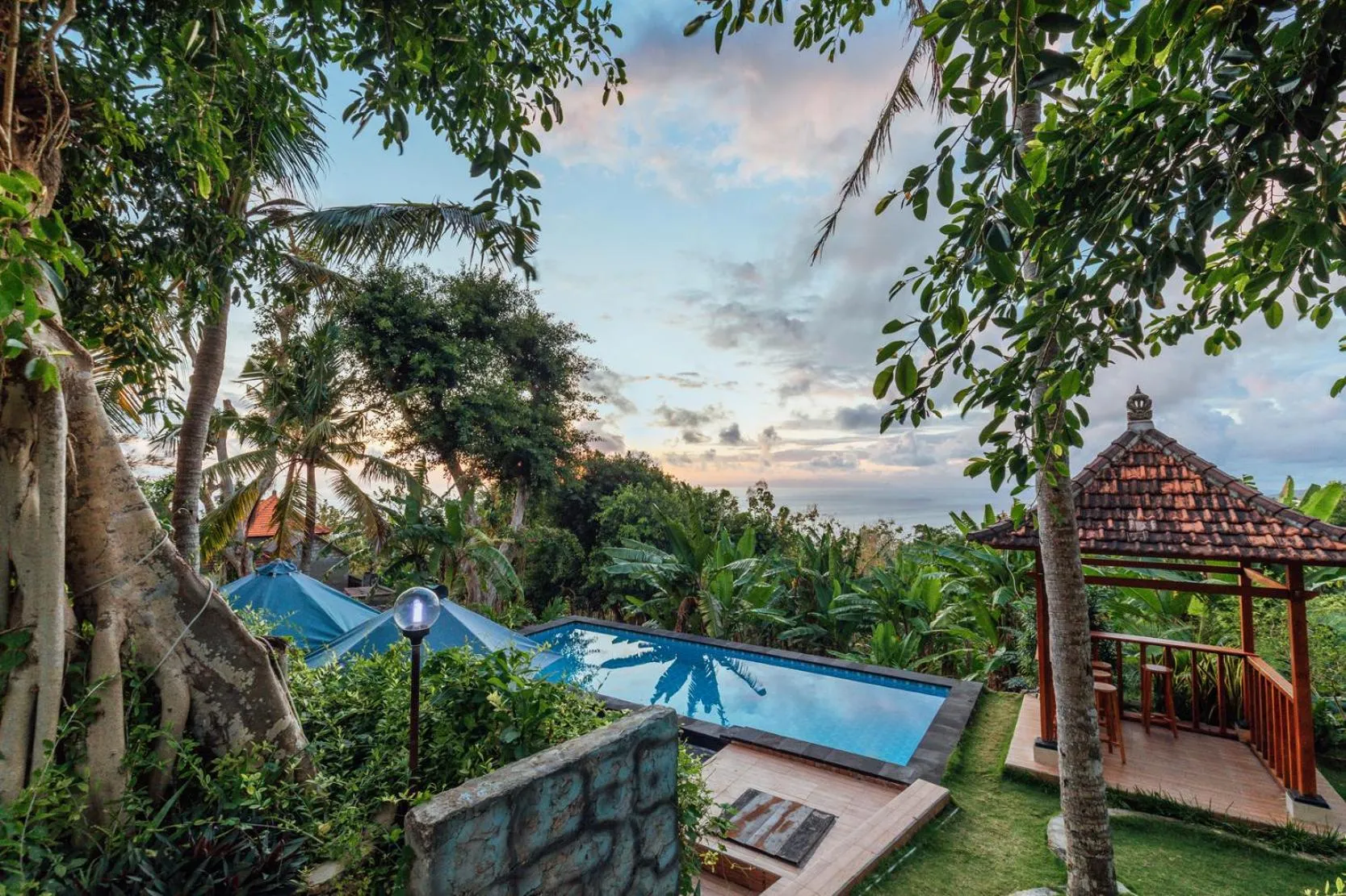 Natural landscape in Green Valley Bungalow