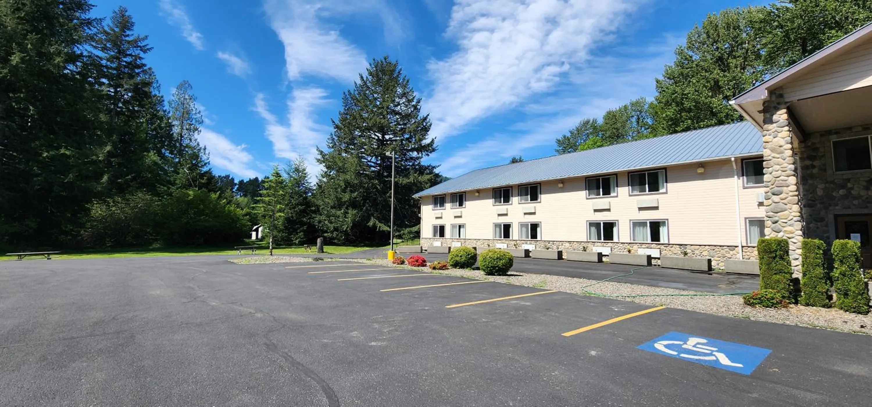 Property building in Crest Trail Lodge