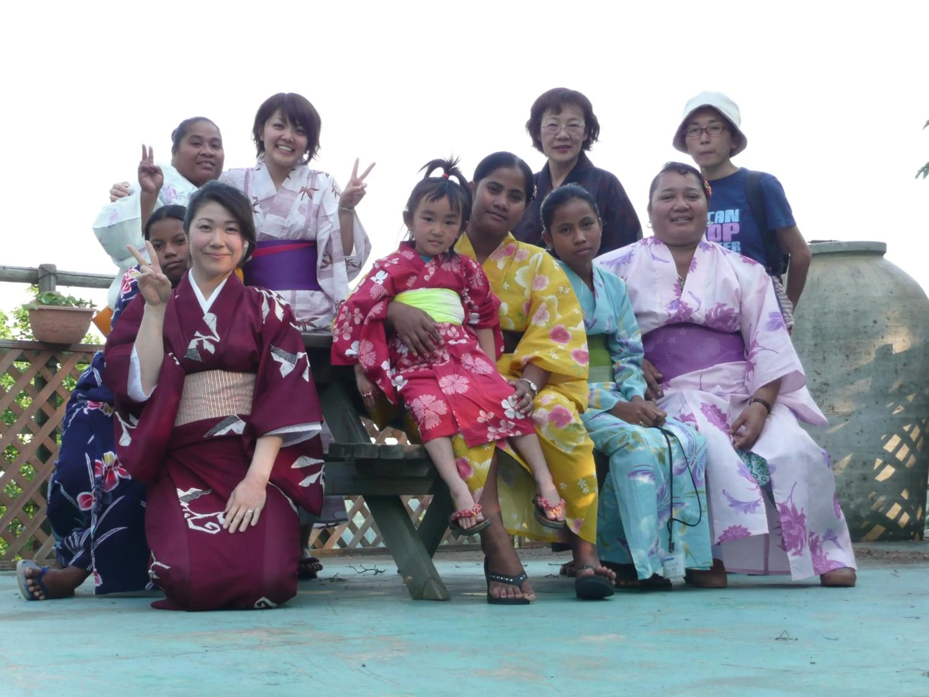 group of guests in Soratobu Usagi