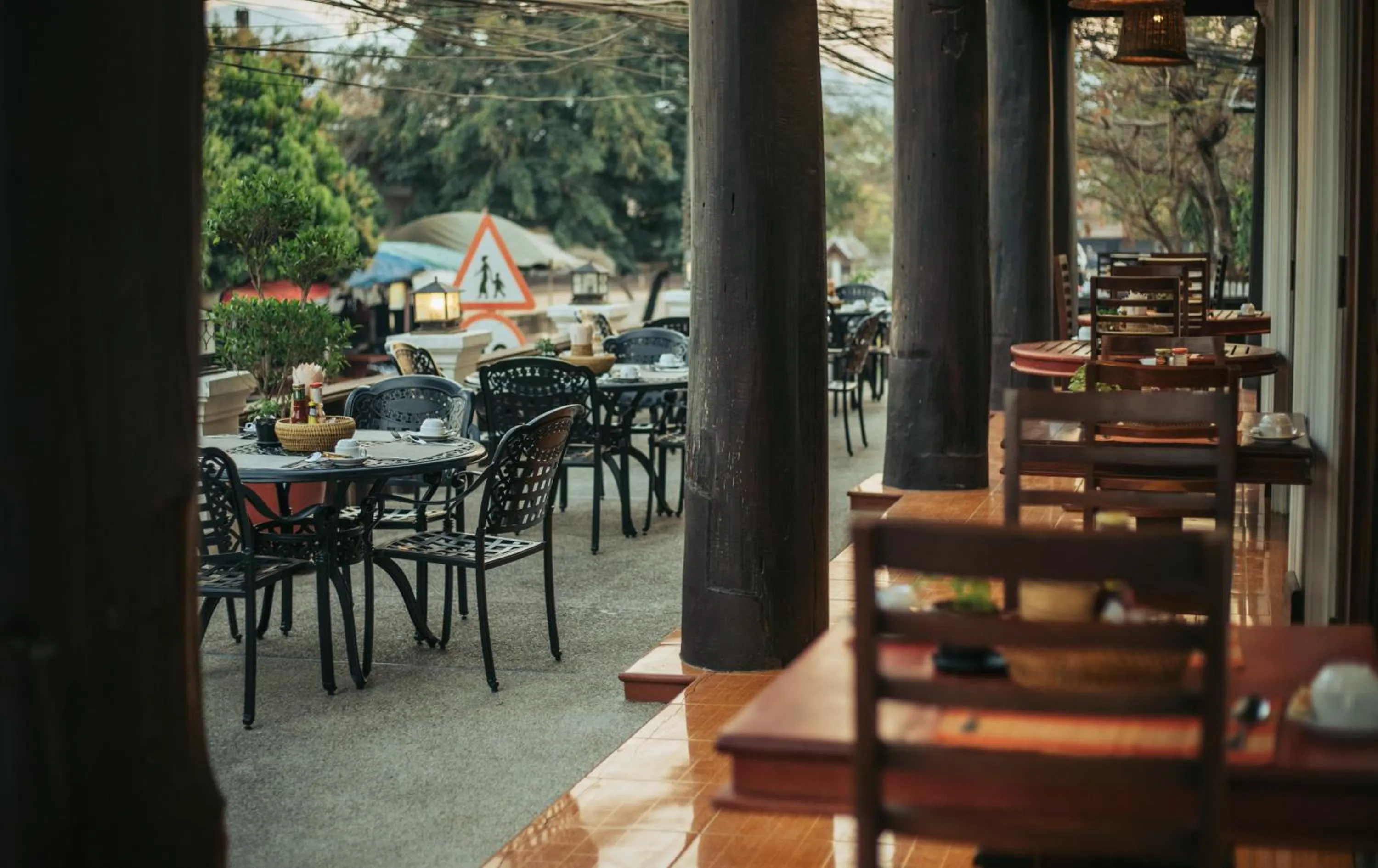 Restaurant/places to eat in Treasure Hotel Laos