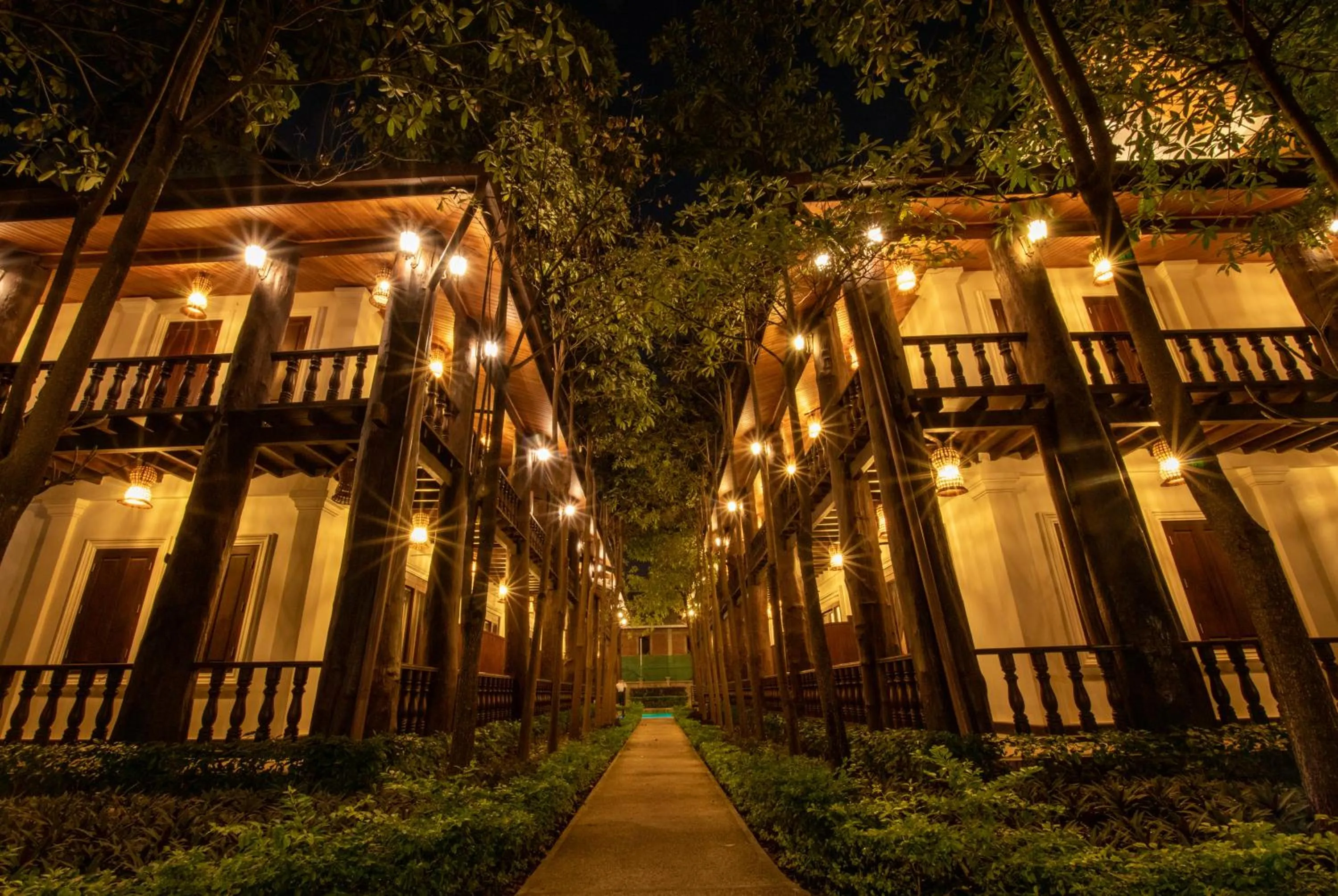 Property building in Treasure Hotel Laos