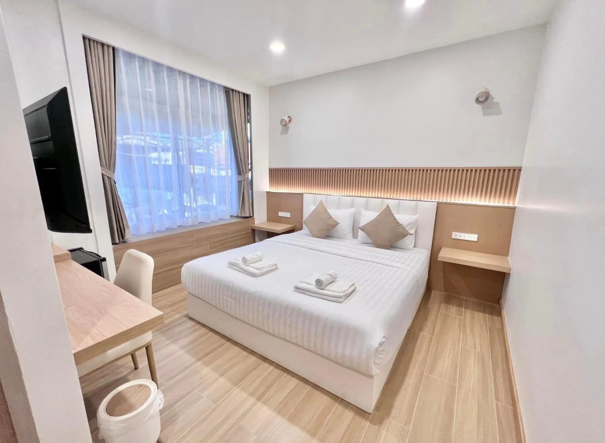 Bed in Mitaree Hotel 1