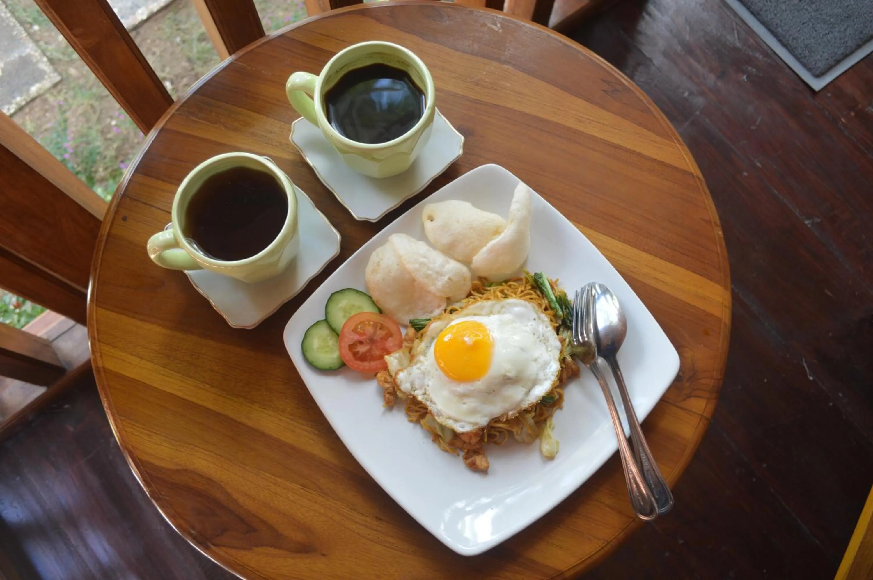 Breakfast in Nyuh Gading Bungalow Nusa Penida
