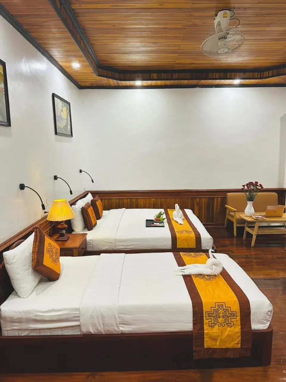 Bedroom, Bed in Luang Prabang Oudomlith Villa & Travel Bedroom, Bed in Luang Prabang Oudomlith Villa & Travel