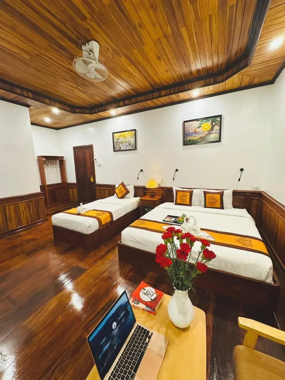 Bedroom, Bed in Luang Prabang Oudomlith Villa & Travel Bedroom, Bed in Luang Prabang Oudomlith Villa & Travel