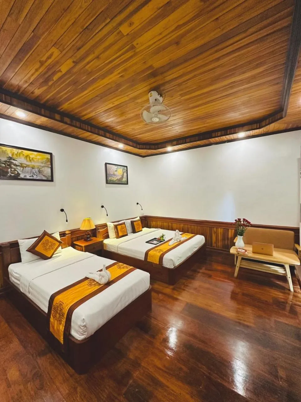 Bedroom, Bed in Luang Prabang Oudomlith Villa & Travel