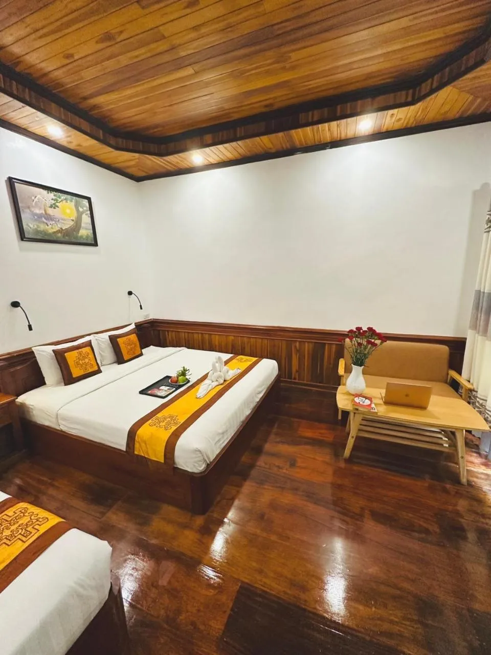 Bedroom, Bed in Luang Prabang Oudomlith Villa & Travel