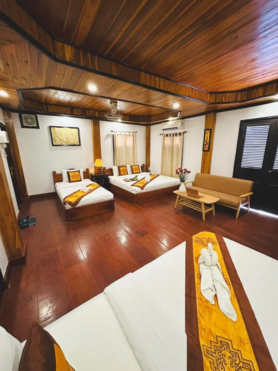 Bedroom, Bed in Luang Prabang Oudomlith Villa & Travel