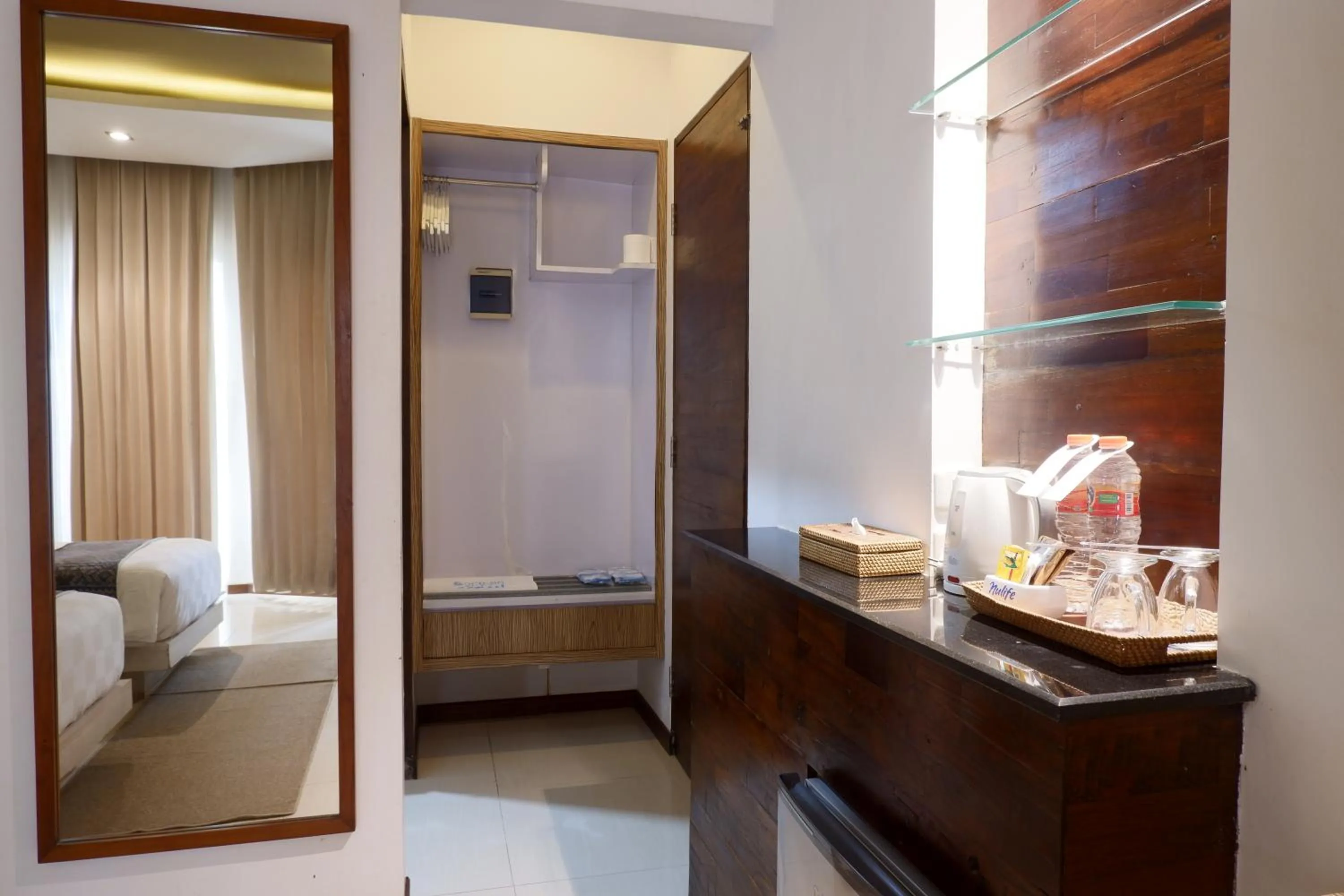 Bed in Ocean View Residence