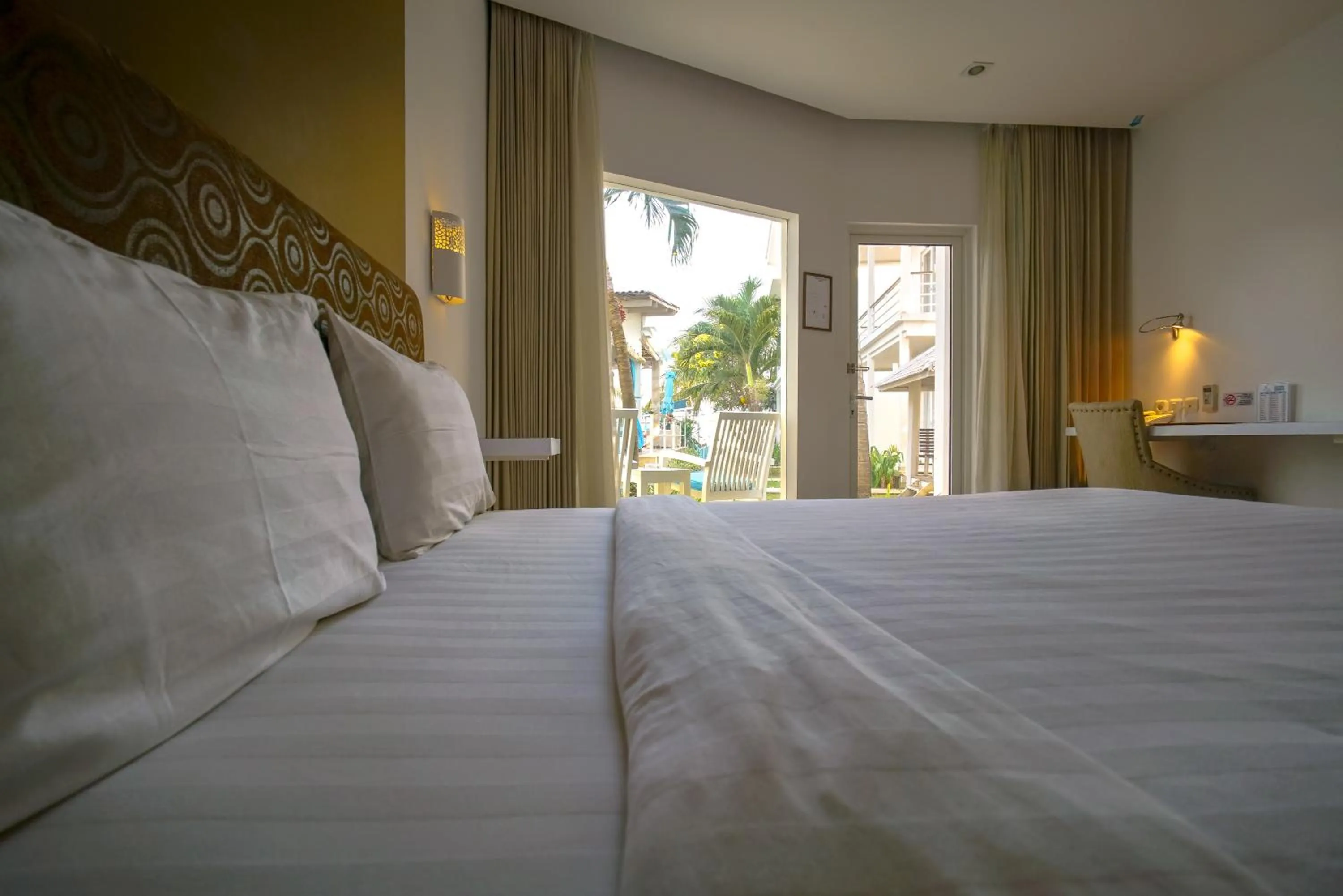 Bed in Ocean View Residence