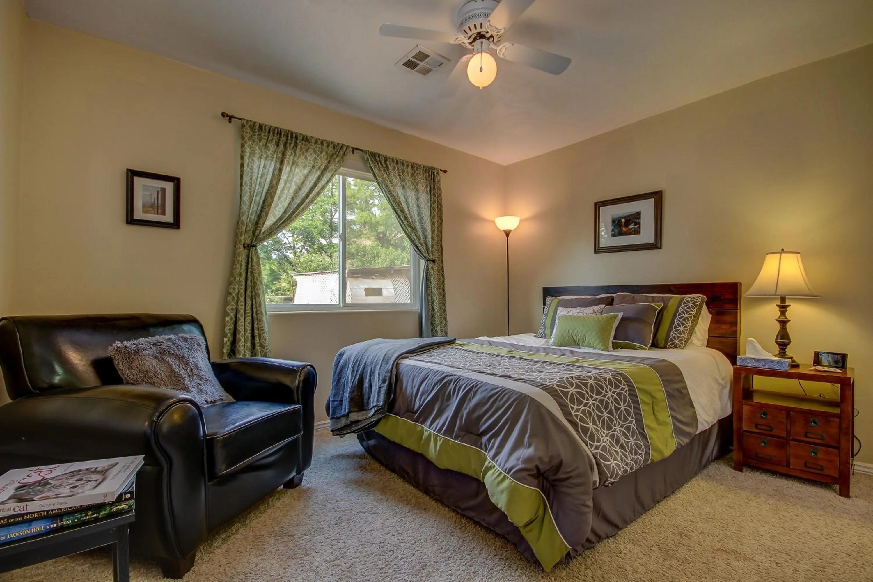 Bed in Pecan Point by KABINO Mountain Trail Access Foosball Table Private Yard Firepit WiFi Grill