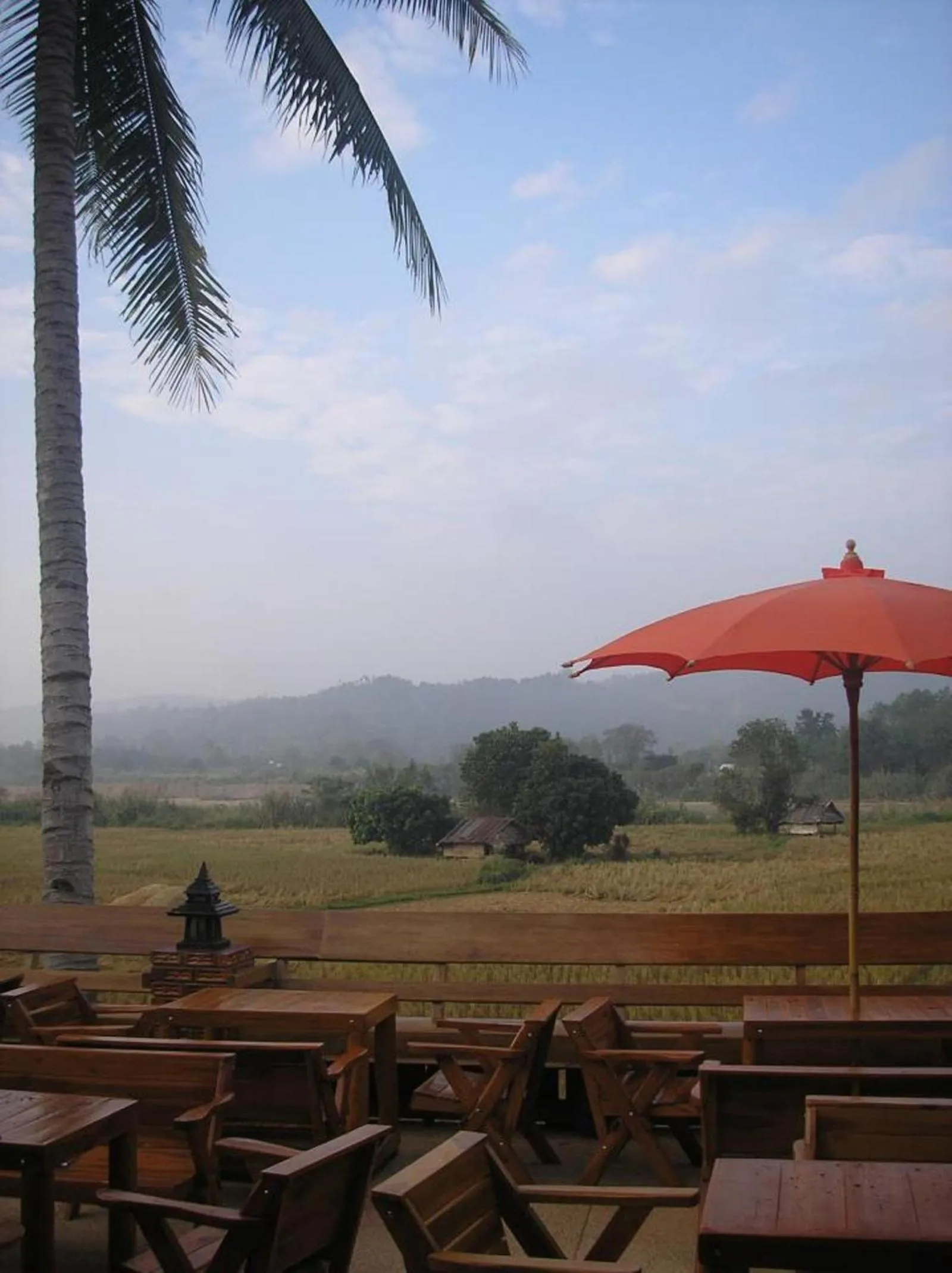 Balcony/Terrace in Tamarind Grand Resort Mae Sariang