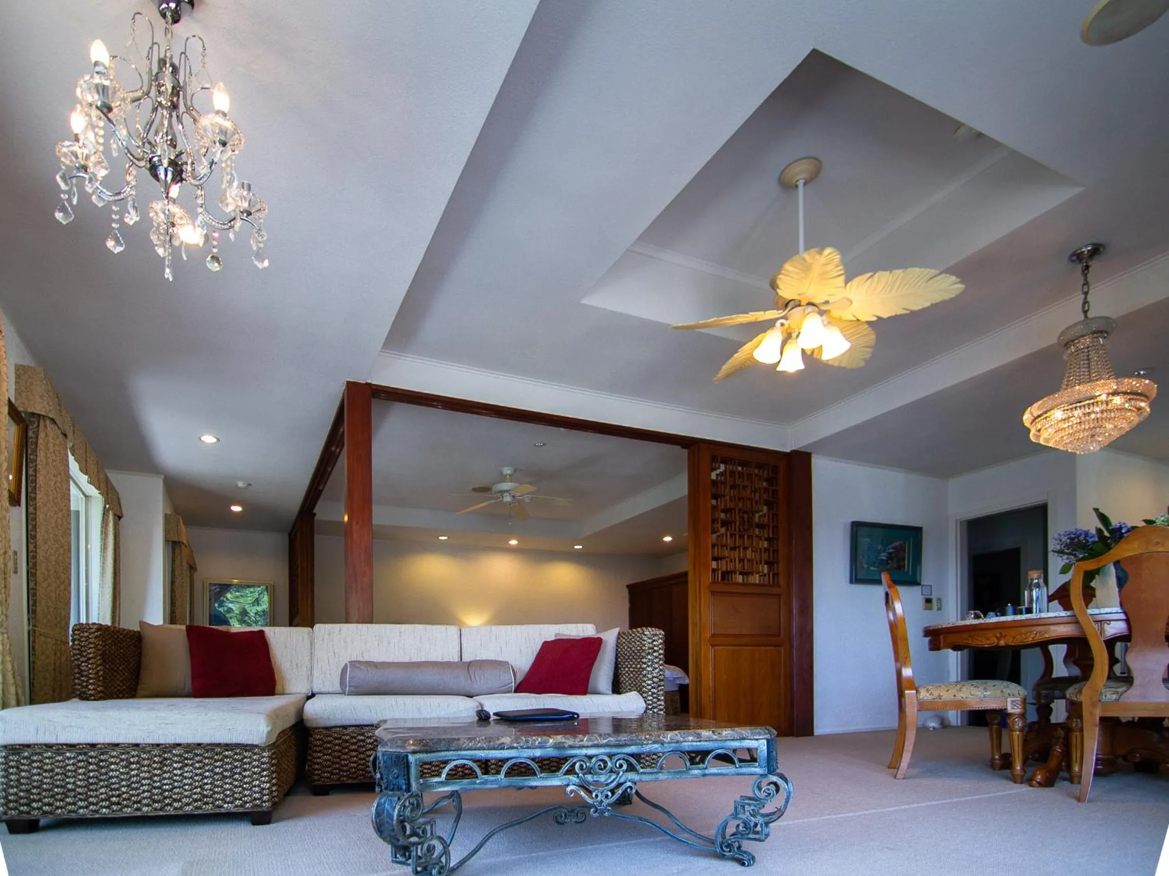 Living room, Bed in ISANA Resort