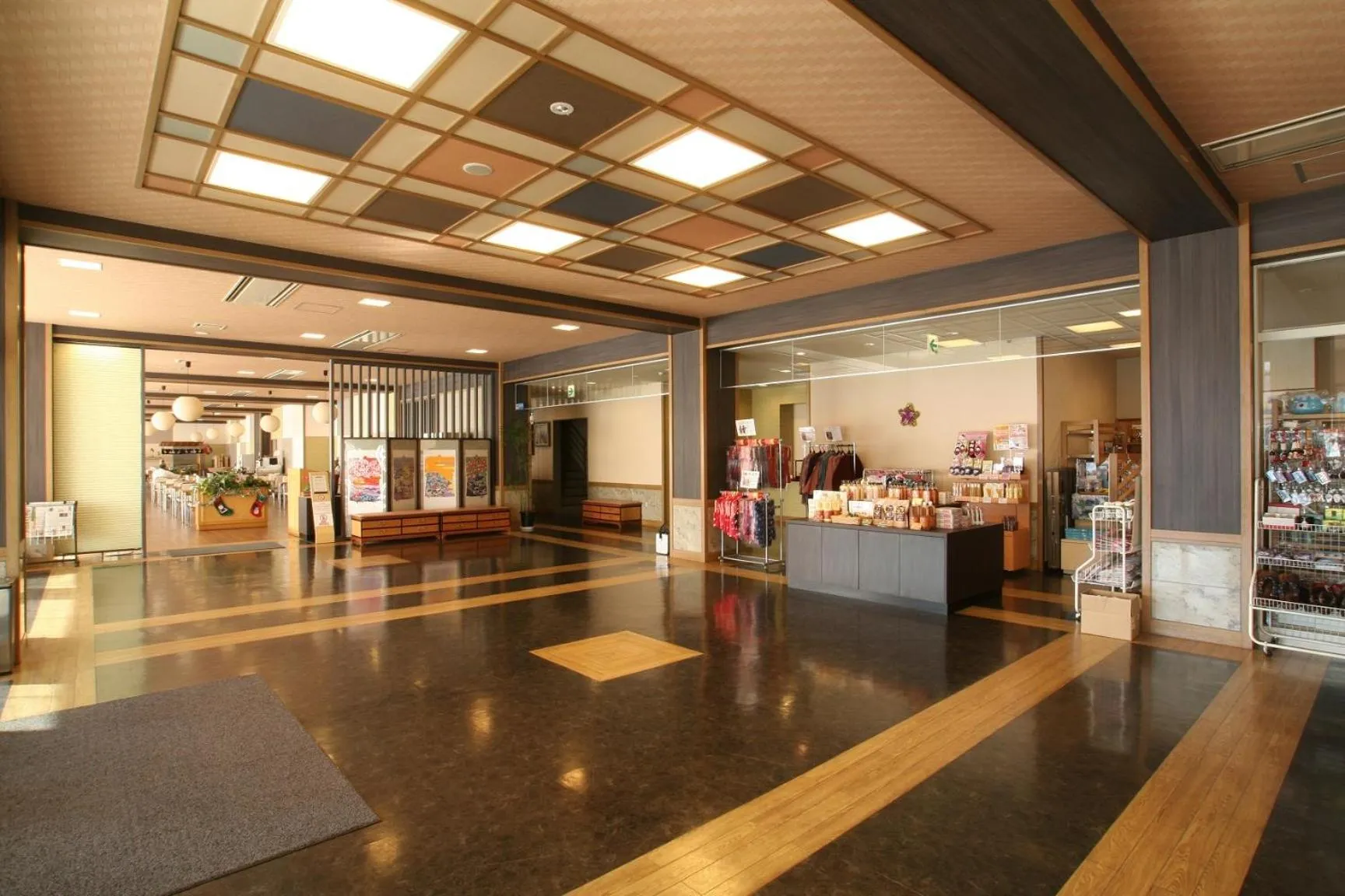 Lobby or reception in Tominoko Hotel