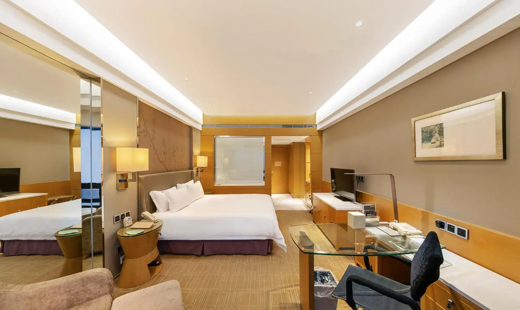 Bed in Air China Hongqiao Airport Hotel - Air China BoYue Hotel Bed in Air China Hongqiao Airport Hotel - Air China BoYue Hotel