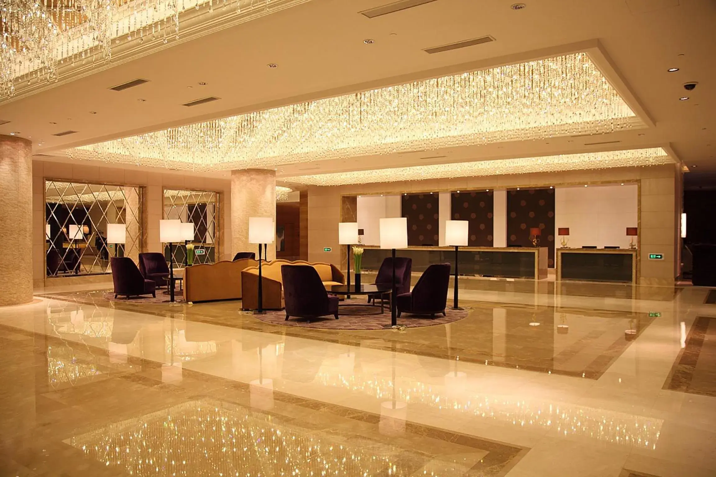 Lobby or reception in Air China Hongqiao Airport Hotel - Air China BoYue Hotel Lobby or reception in Air China Hongqiao Airport Hotel - Air China BoYue Hotel