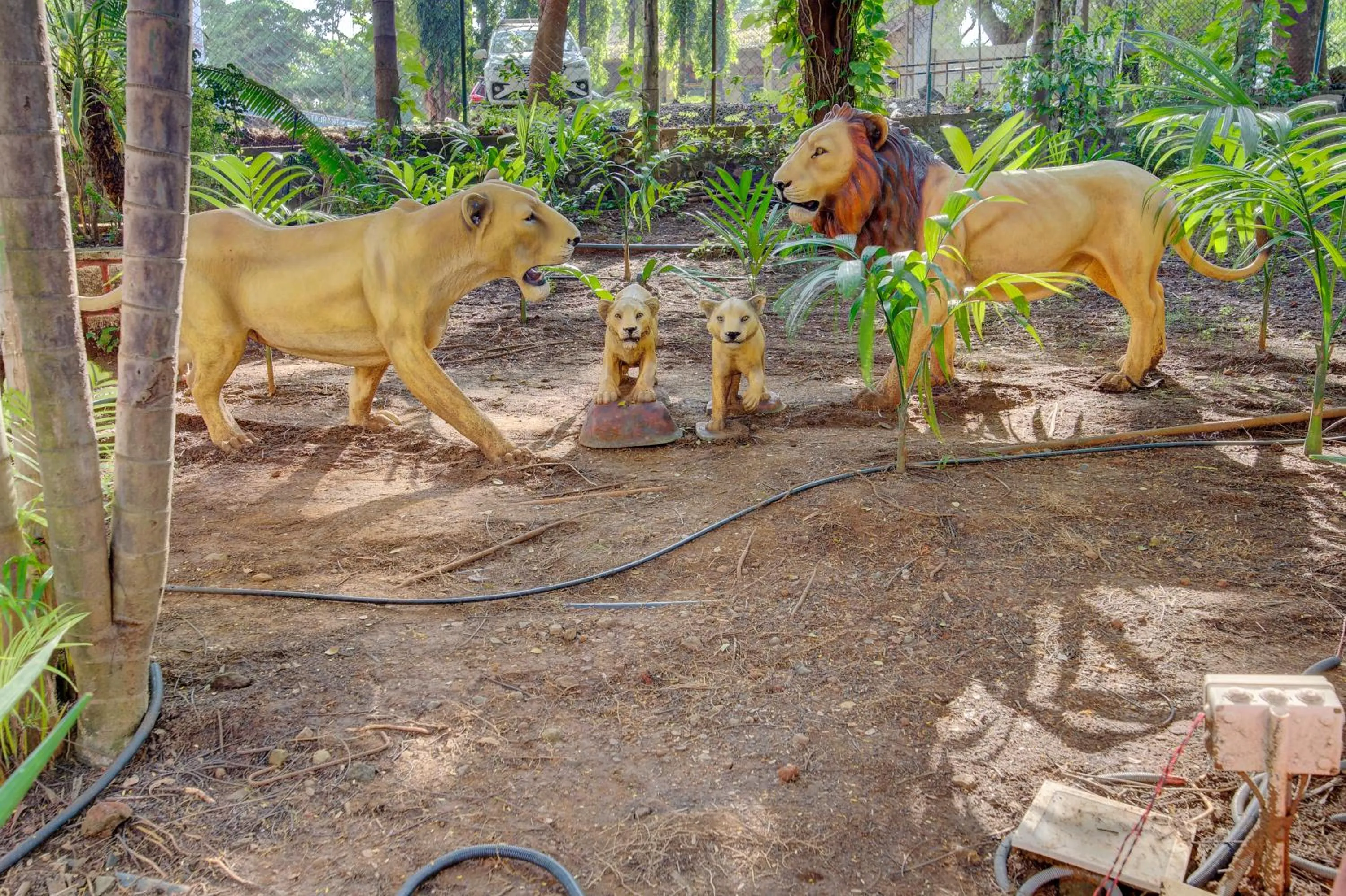 Decorative detail in Khanvel Resort
