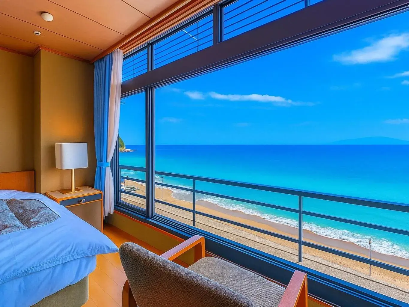 View (from property/room), Bed in Atagawakan View (from property/room), Bed in Atagawakan