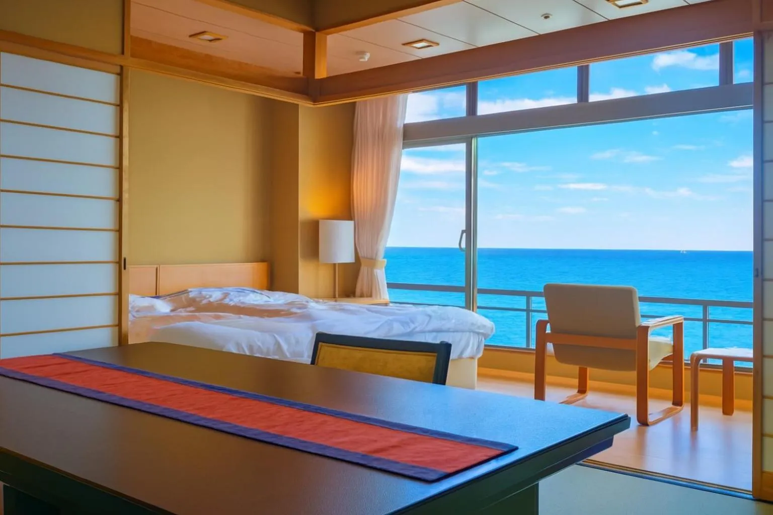 View (from property/room), Bed in Atagawakan