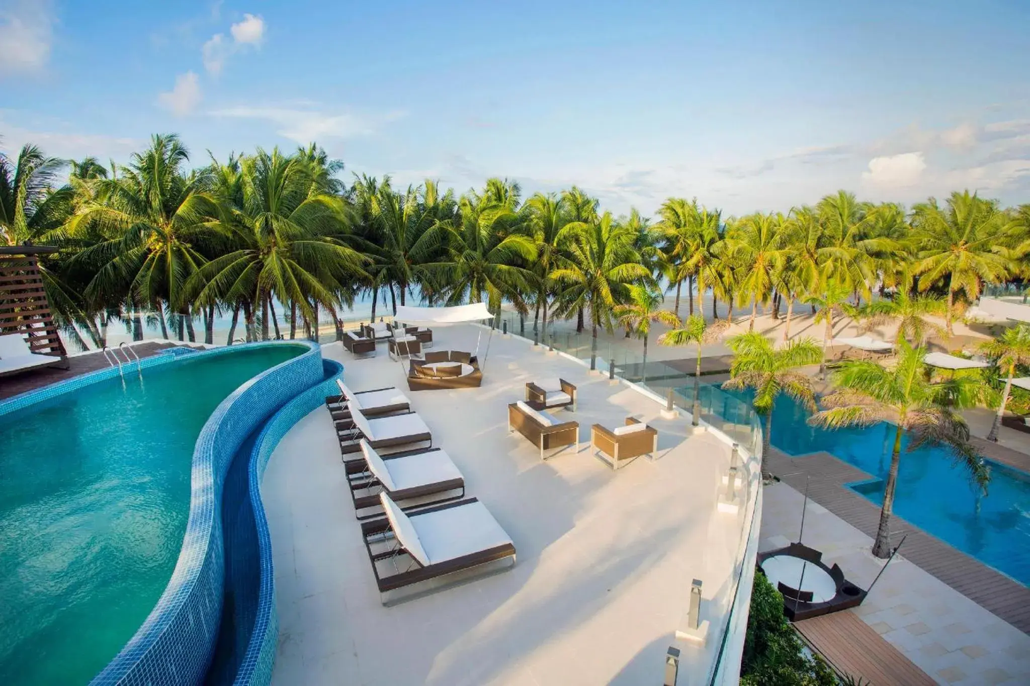Swimming pool in Aqua Boracay Swimming pool in Aqua Boracay