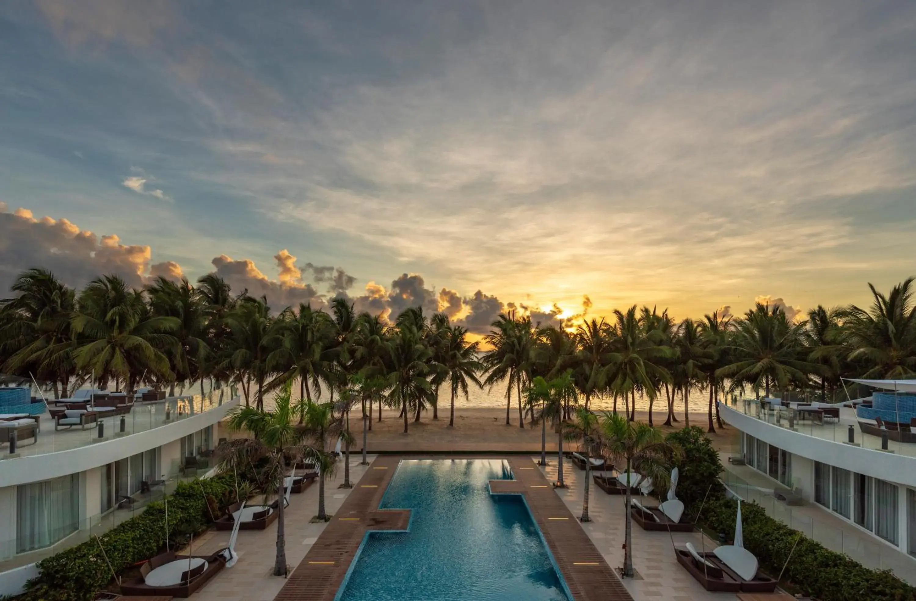Swimming pool in Aqua Boracay Swimming pool in Aqua Boracay