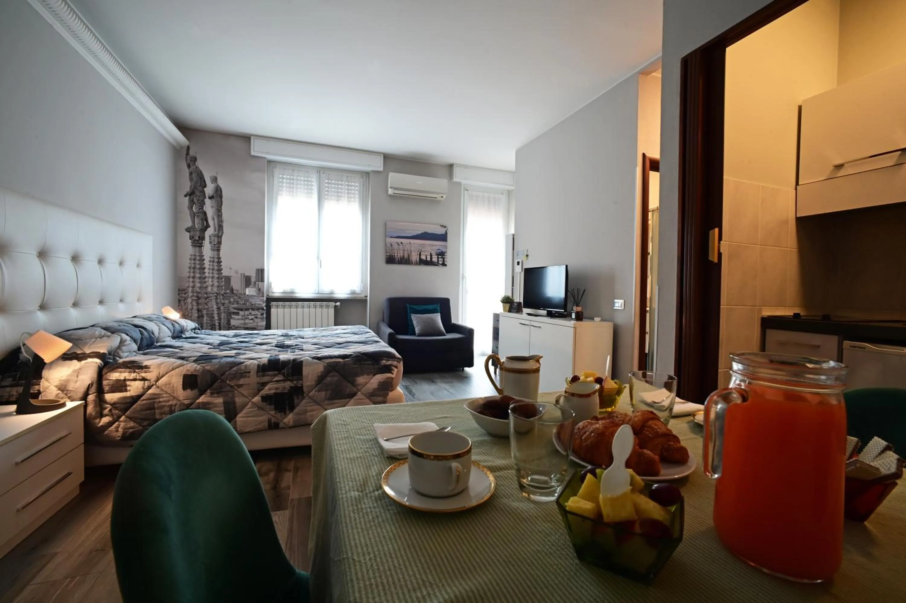Bedroom, Bed in Holiday Homes Aparthotel Milano