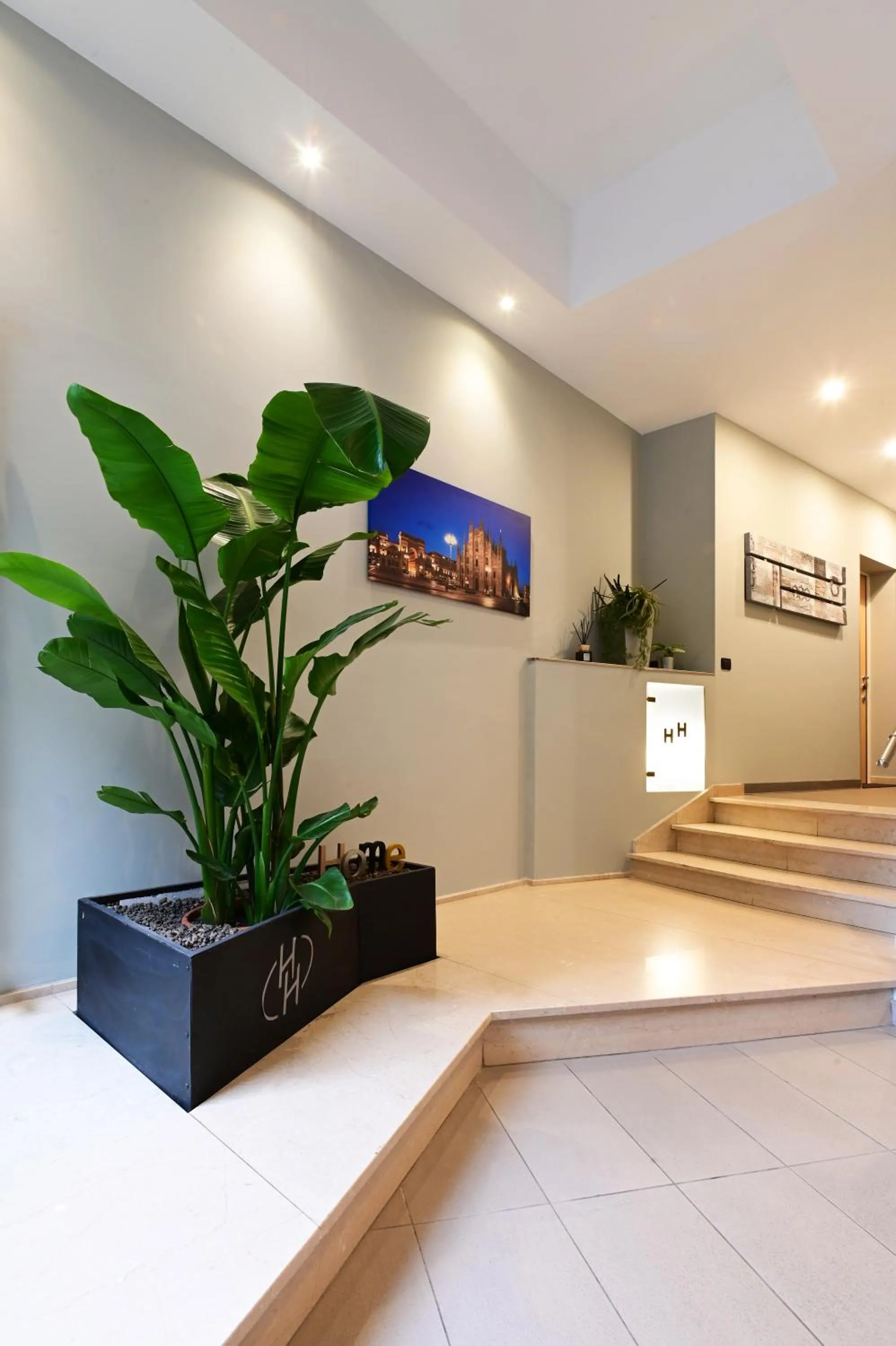 Lobby or reception in Holiday Homes Aparthotel Milano