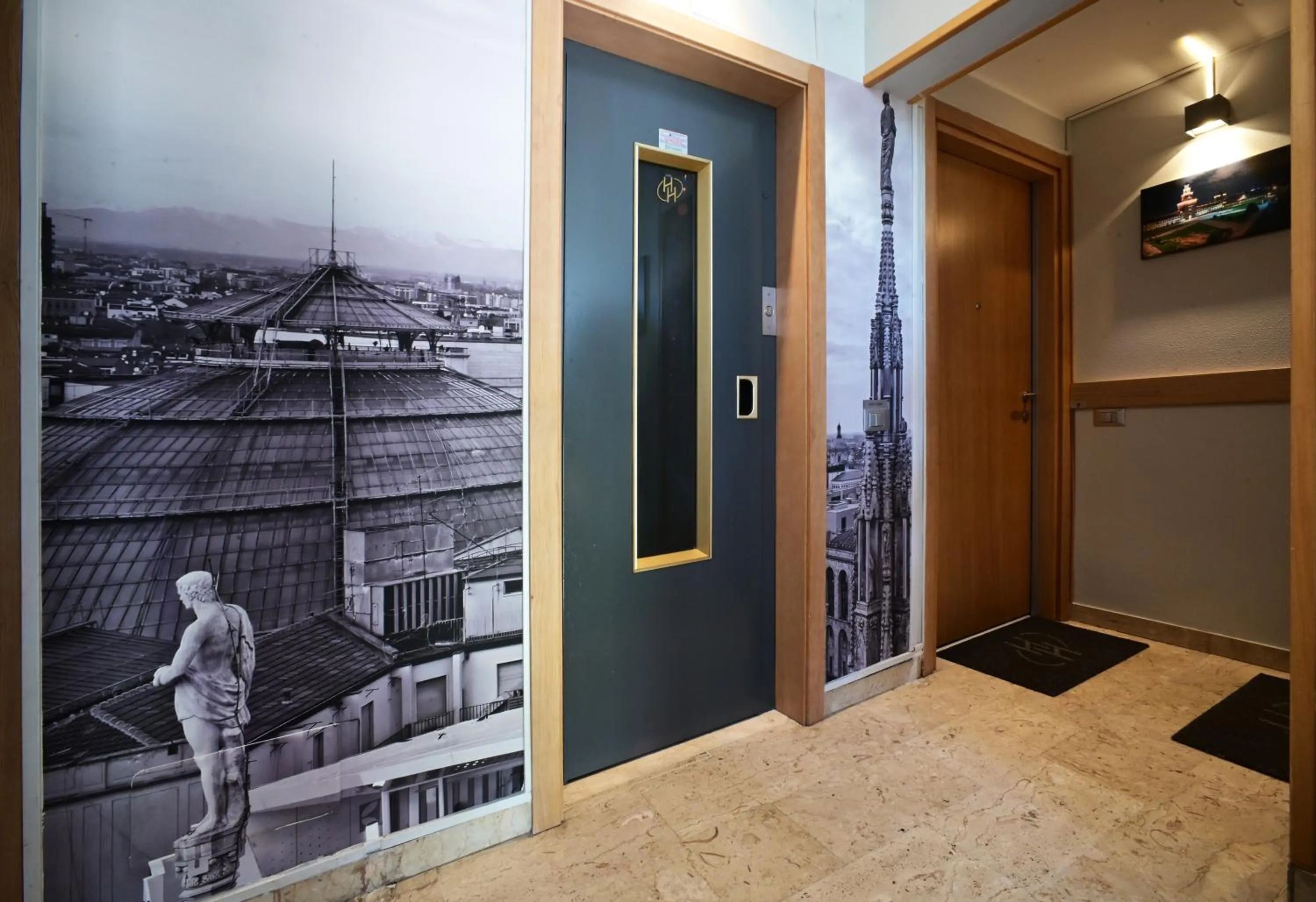 elevator in Holiday Homes Aparthotel Milano