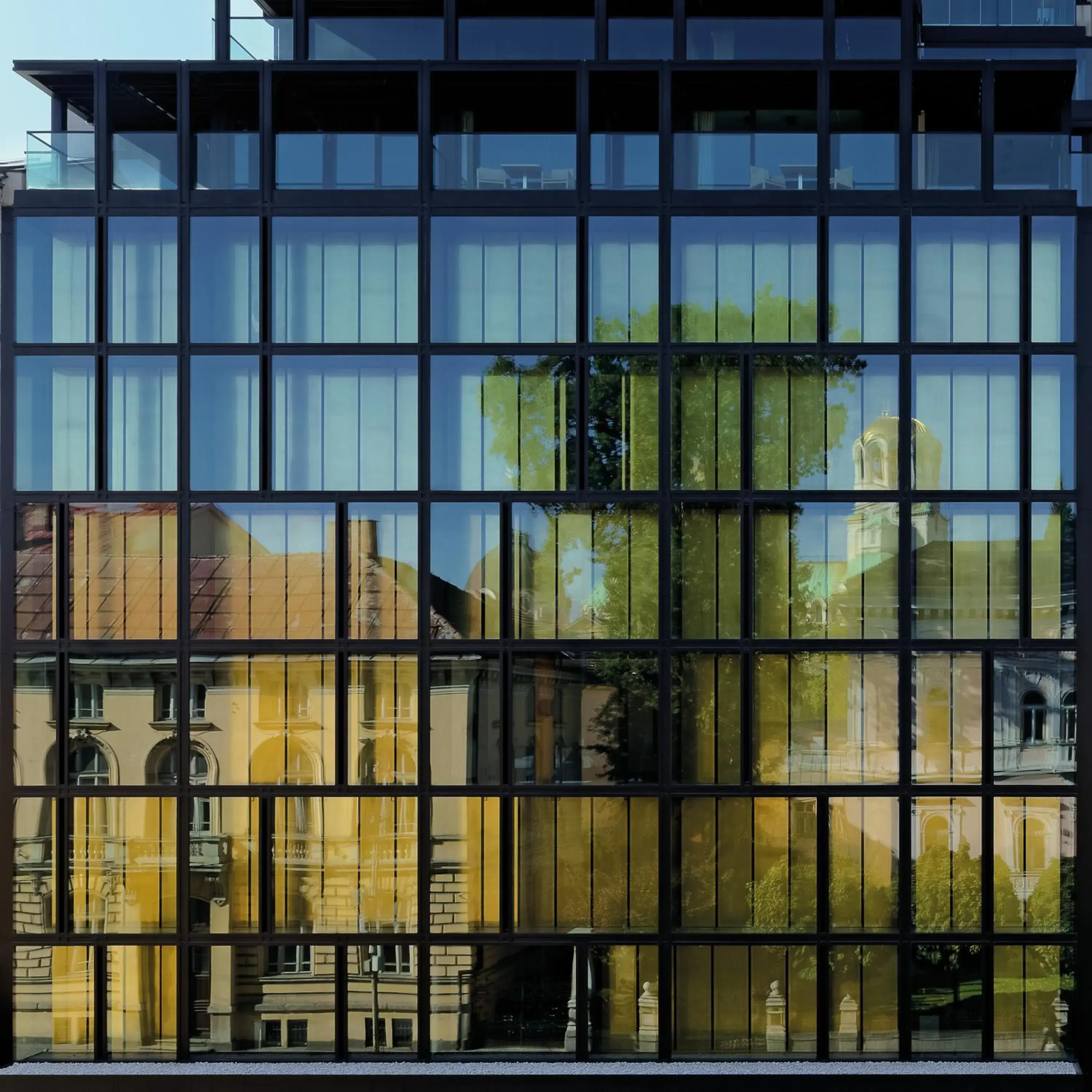 Facade/entrance in Sense Hotel Sofia, a Member of Design Hotels Facade/entrance in Sense Hotel Sofia, a Member of Design Hotels
