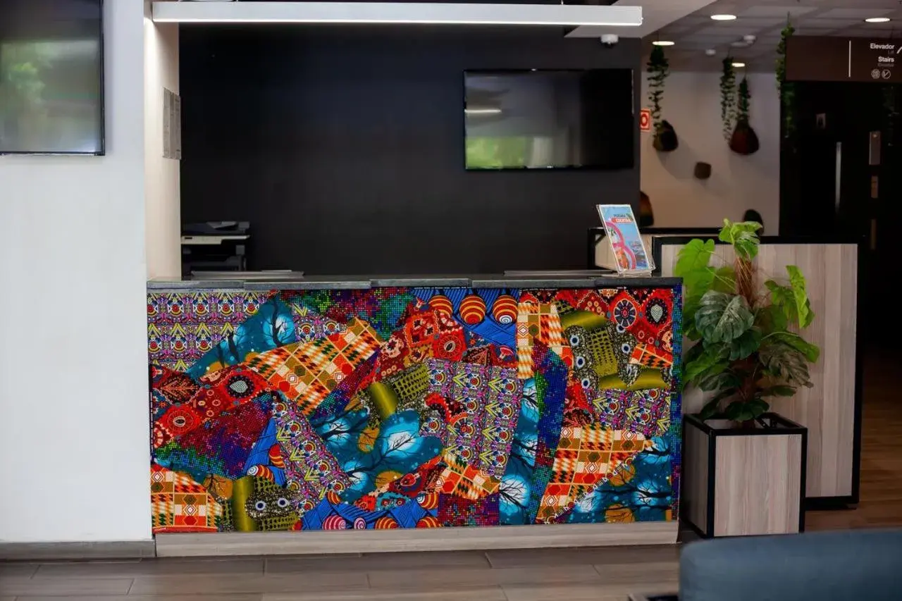 Lobby or reception in ONOMO Hotel Maputo Lobby or reception in ONOMO Hotel Maputo