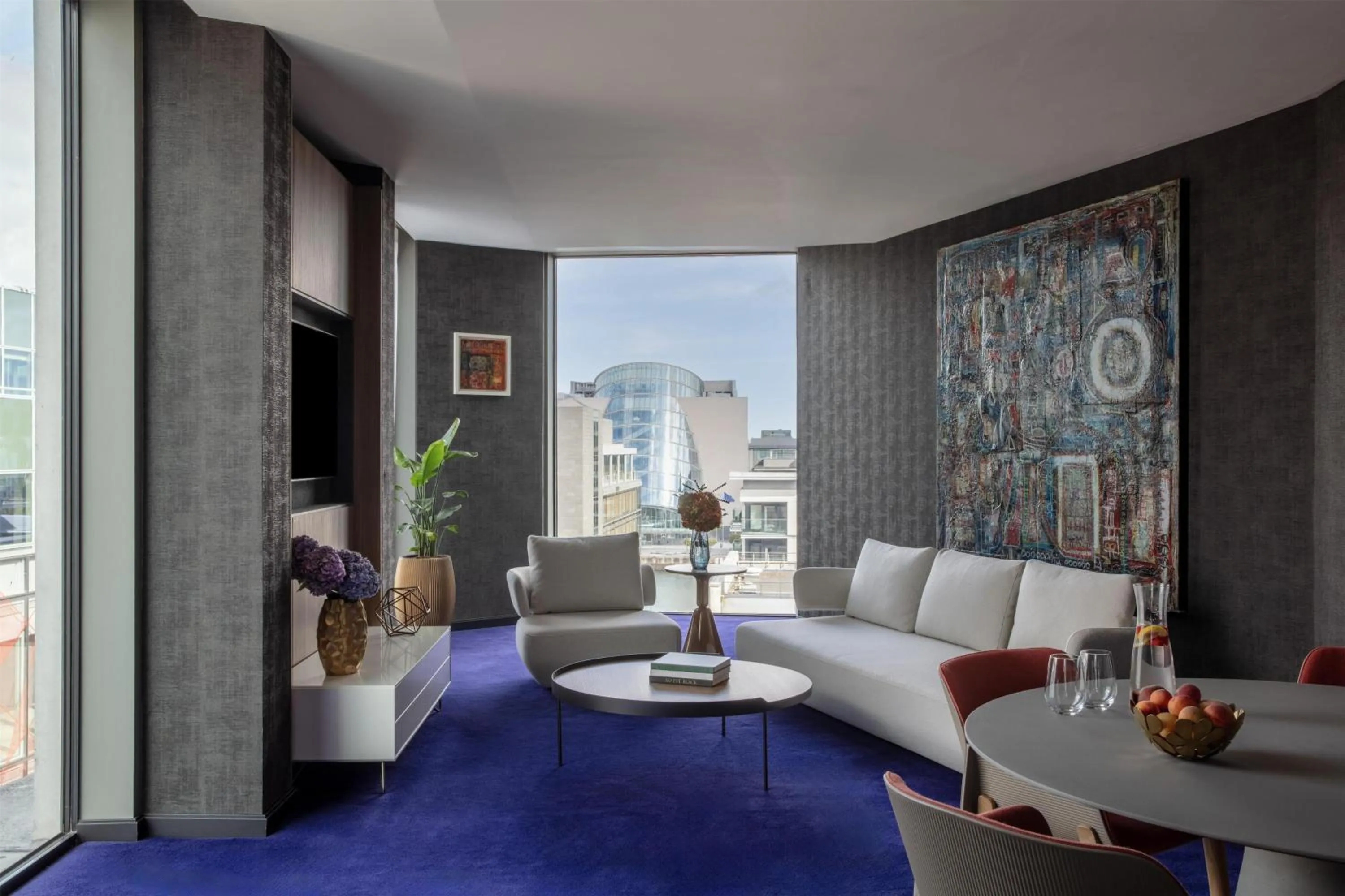 Photo of the whole room in Anantara The Marker Dublin- A Leading Hotel of the World