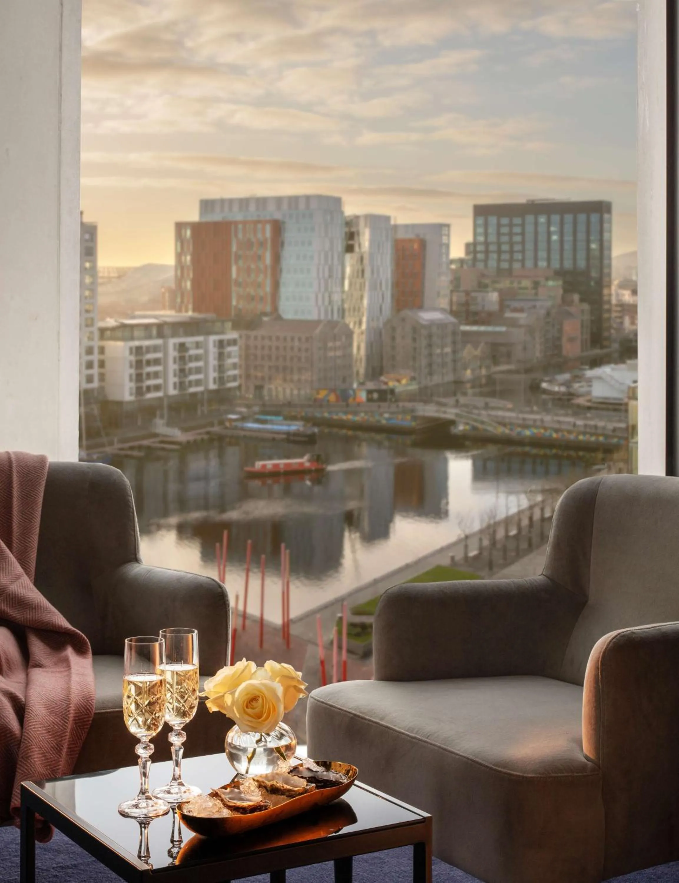 Photo of the whole room in Anantara The Marker Dublin- A Leading Hotel of the World