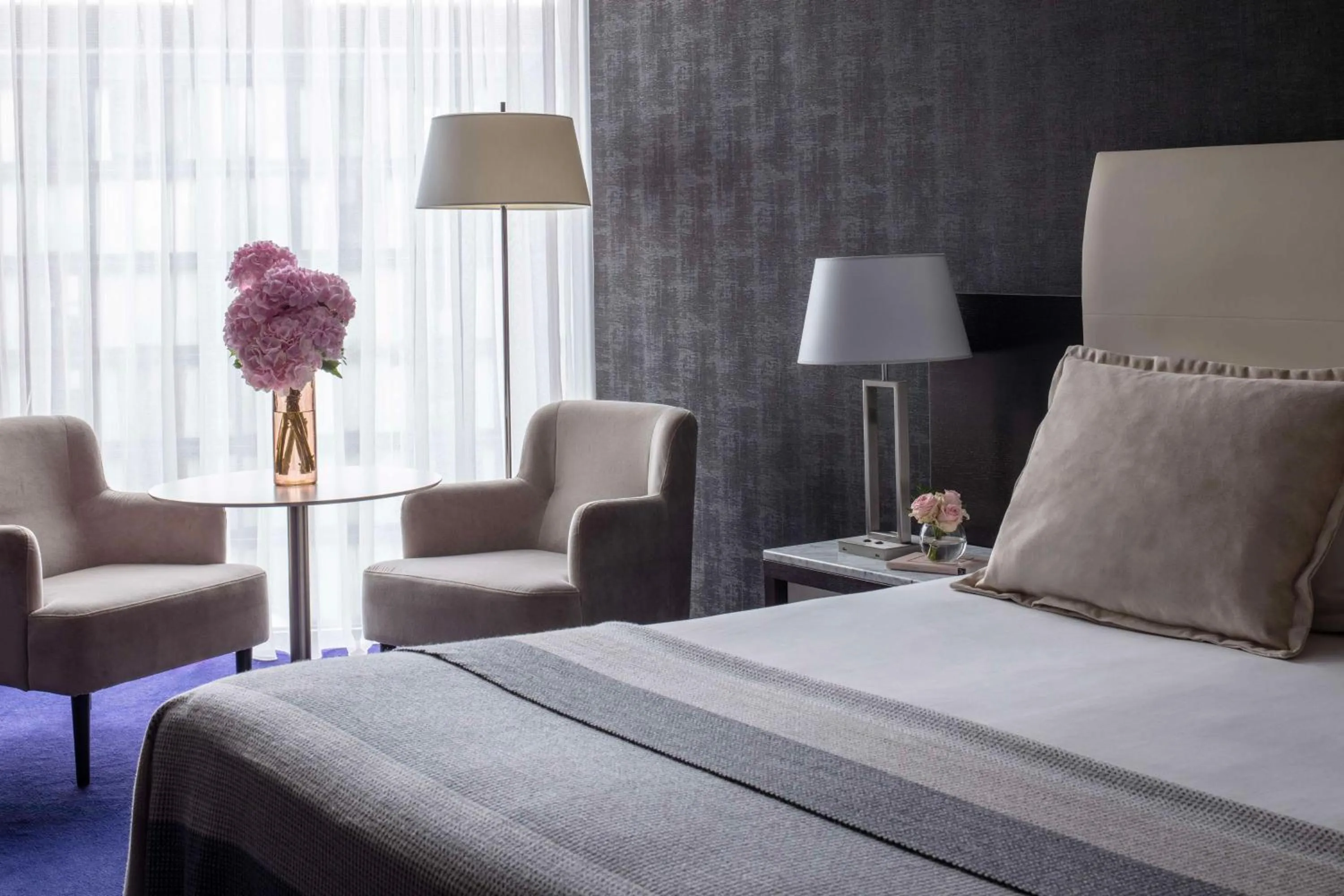 Bedroom, Bed in Anantara The Marker Dublin- A Leading Hotel of the World