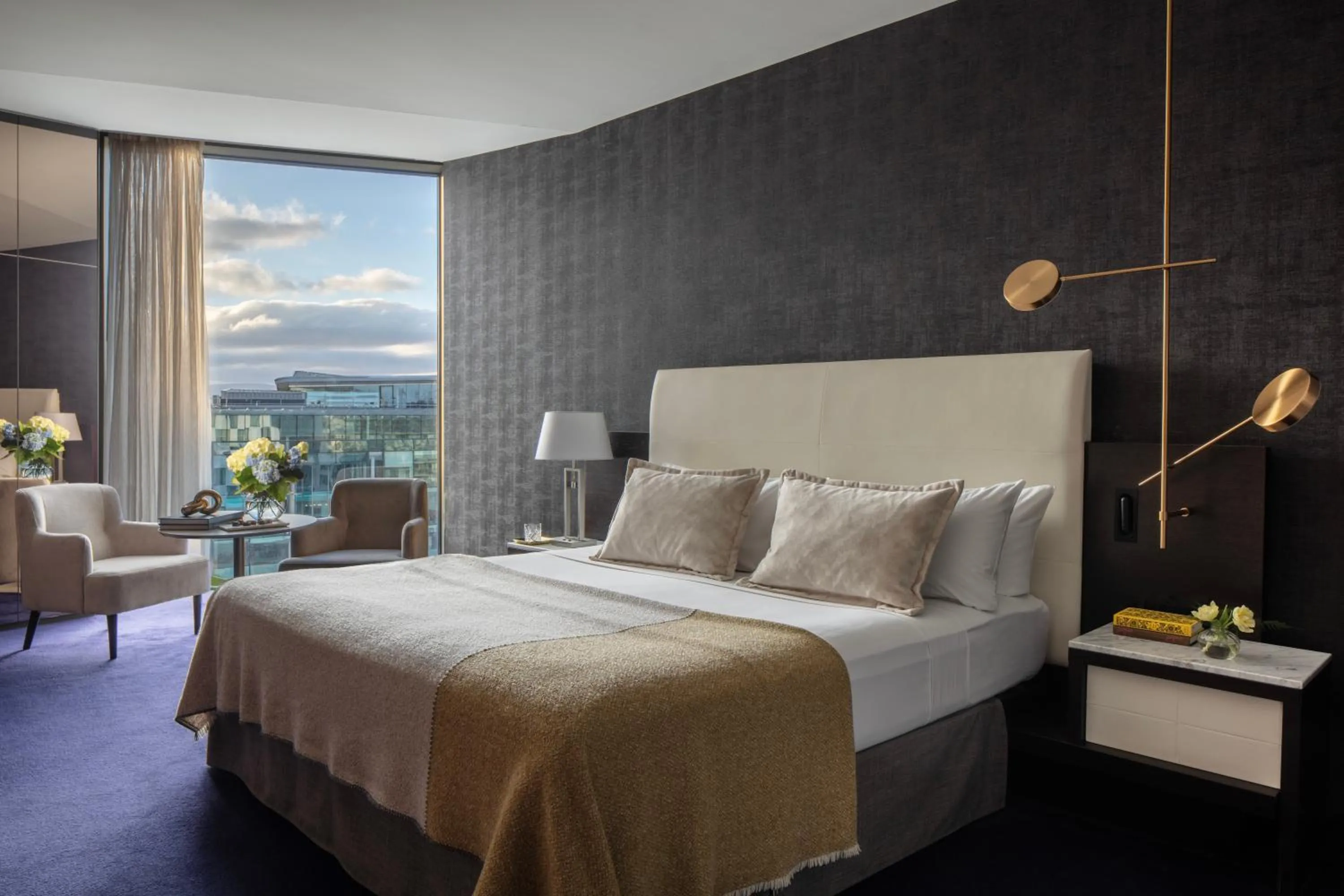 Bedroom, Bed in Anantara The Marker Dublin- A Leading Hotel of the World