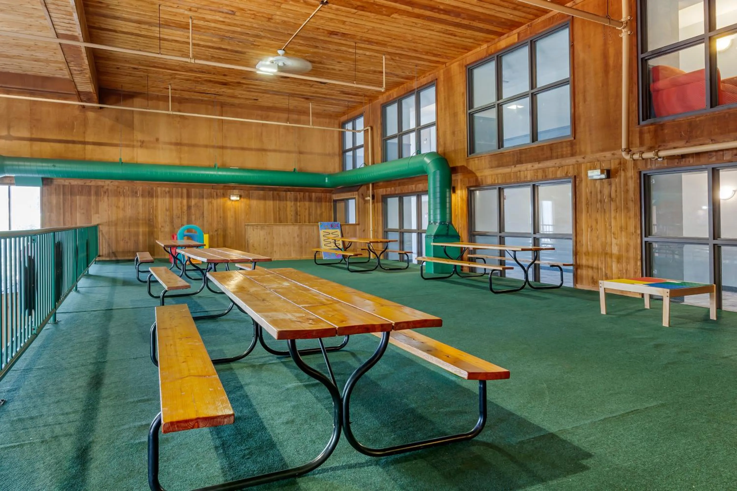 Seating area in Polynesian Hotel & Suites