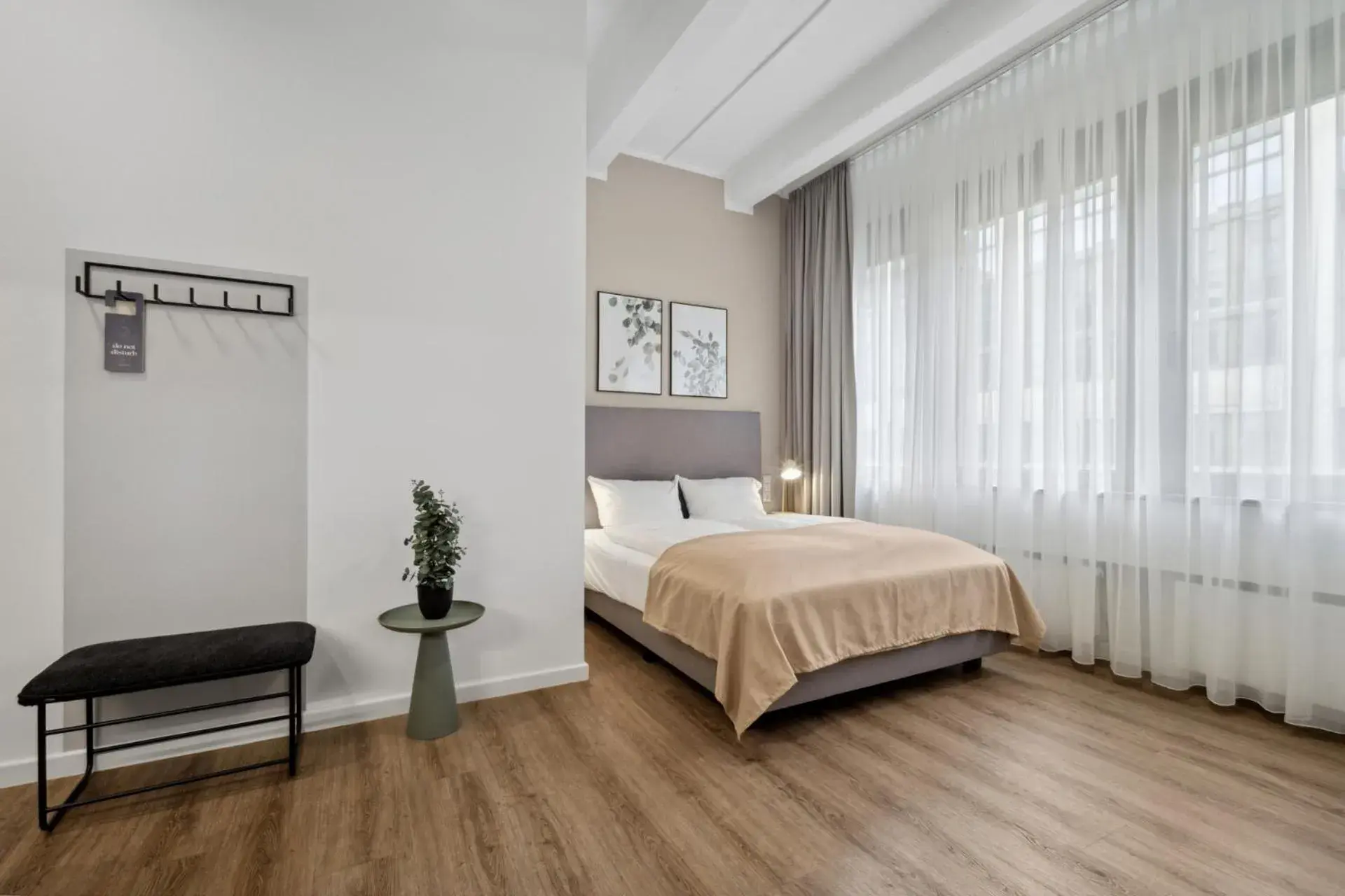 Bed in Limehome Munich Fritz-Erler Str Bed in Limehome Munich Fritz-Erler Str